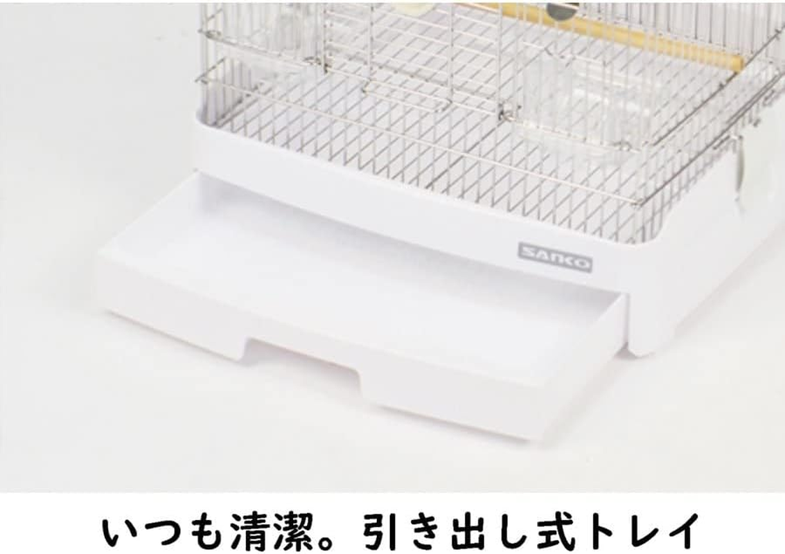 Sanko Shokai Easy Home Stainless Steel 35 Bird WH Hand Rider, 14.2 X 13.4 X 16.9 Inches (36 X 34 X 43 Cm), Okinawa Separate Shipping image number 3