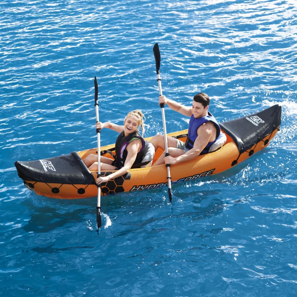 Bestway Aluminium Oars Sectional Aluminium Oars, 2 Piece - Kayak Paddle image number 5