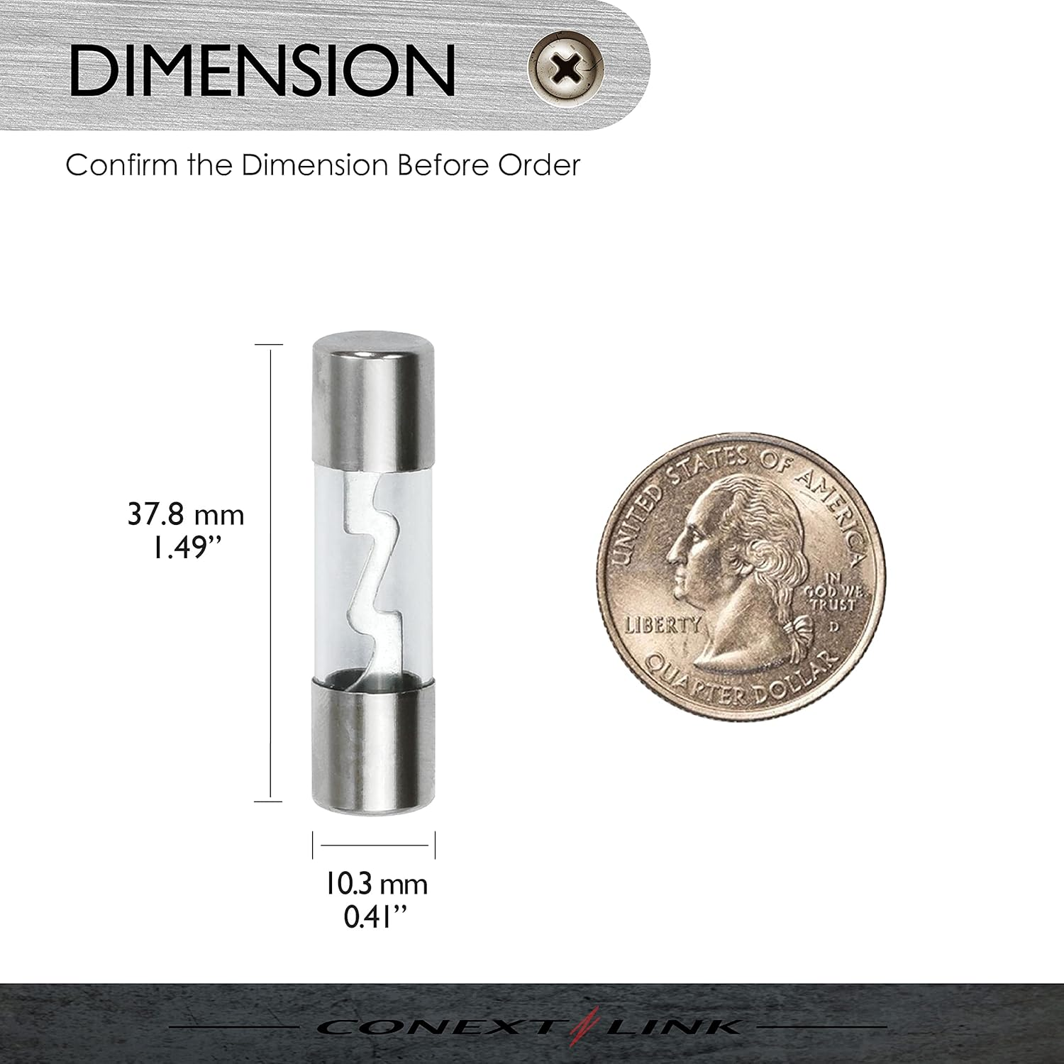 Conext Link AGU20-10 Nickel AGU Fuse 10 Pack 20 Amp image number 4