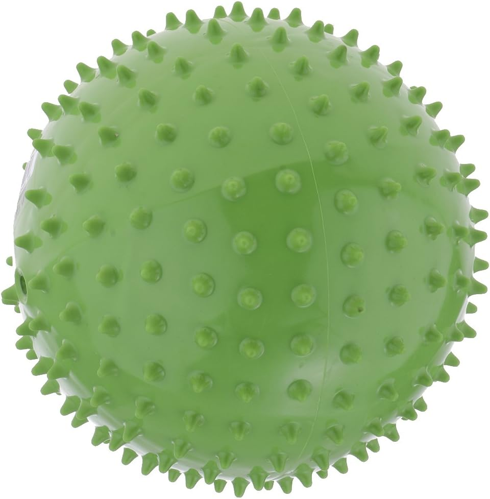 9 Inch Kids Knobby Bouncing Balls Spiky Sensory Ball for Yoga image number 4