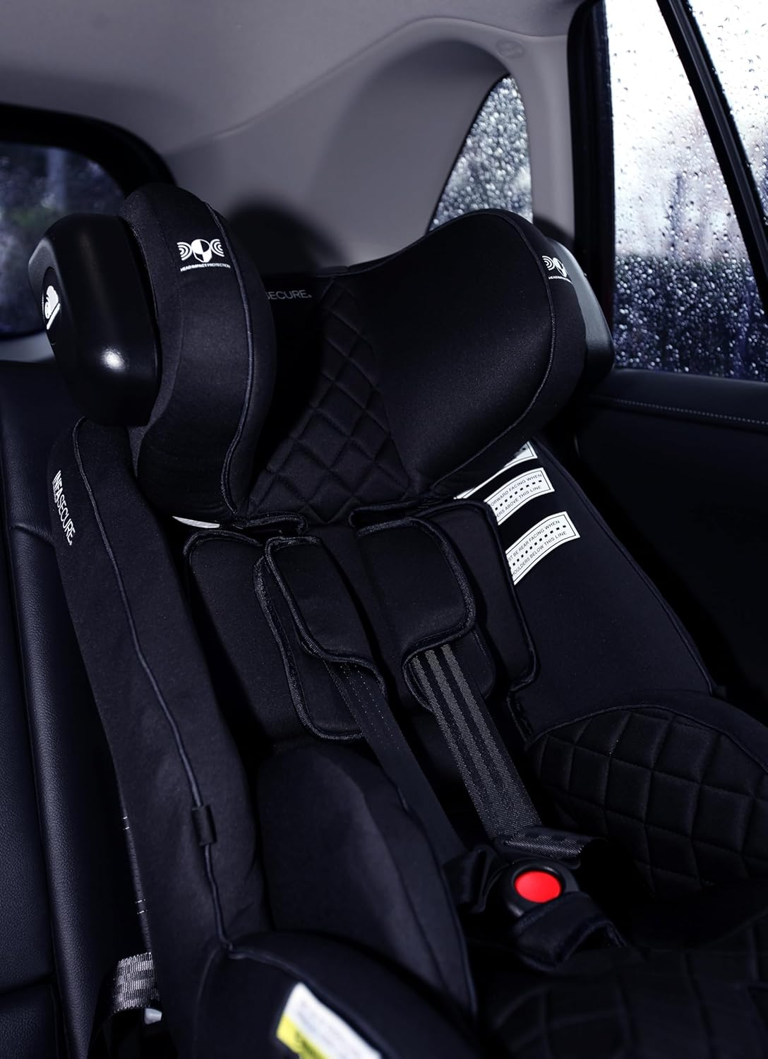 Infasecure CS8813MO Momentum More Convertible Car Seat, Isofix Compatible, Extended Rearward Facing to 30 Months, Suitable from Newborn to 4 Years Old, Midnight image number 3