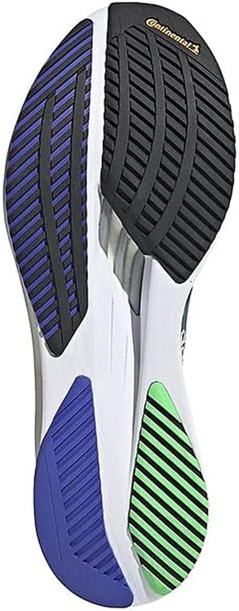 Adidas Men'S Adizero Boston 10 Athletic Running Shoes, Sonic Ink/Cloud White/Screaming Green, Size US 11 image number 2
