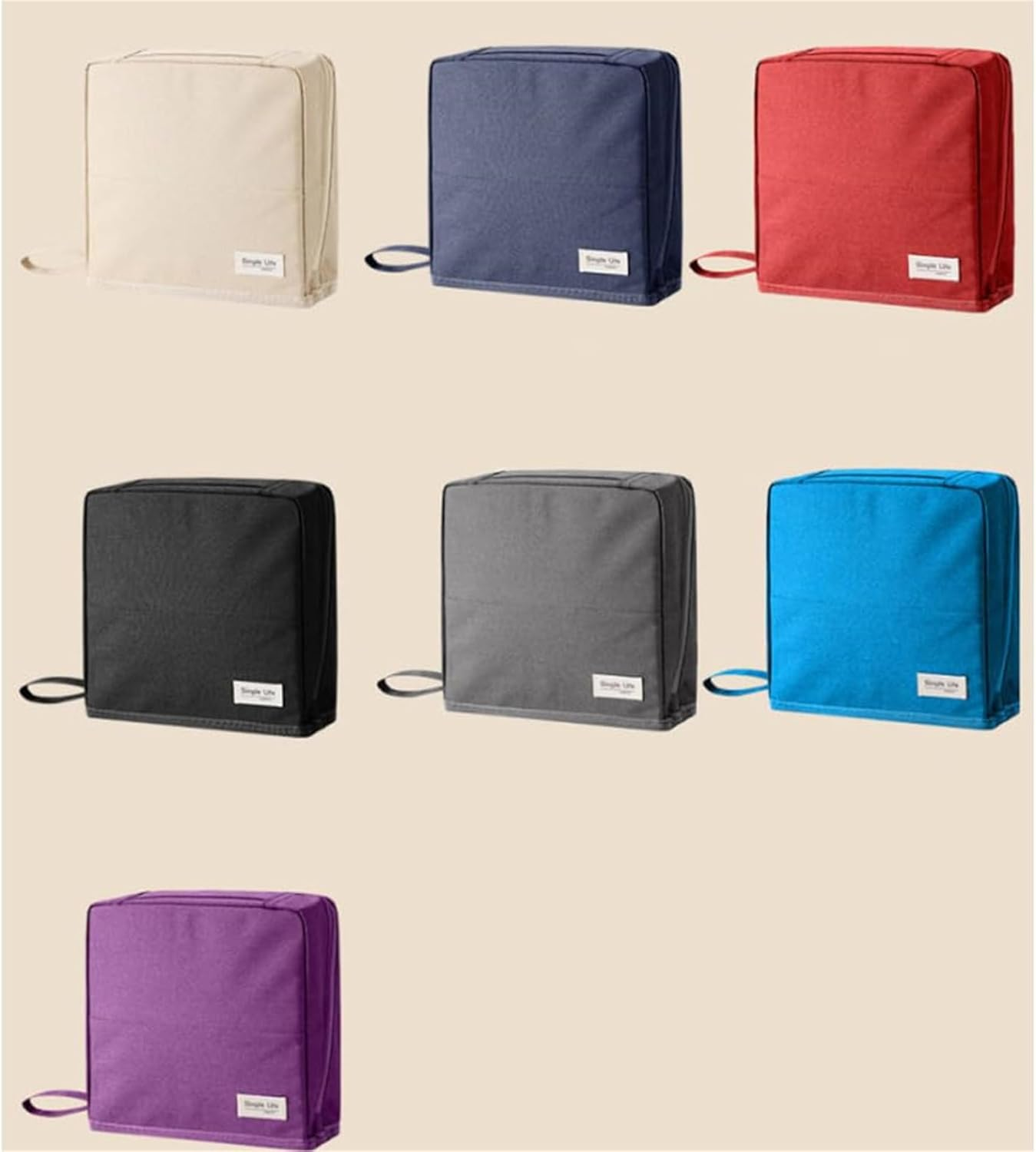 2025 New Doresty Makeup Bag,Doresty Standing Makeup Bag,Multi-Purpose Large Capacity Oxford Cloth Standing Makeup Bags with Compartments for Girls Women, Blue, Classic image number 1