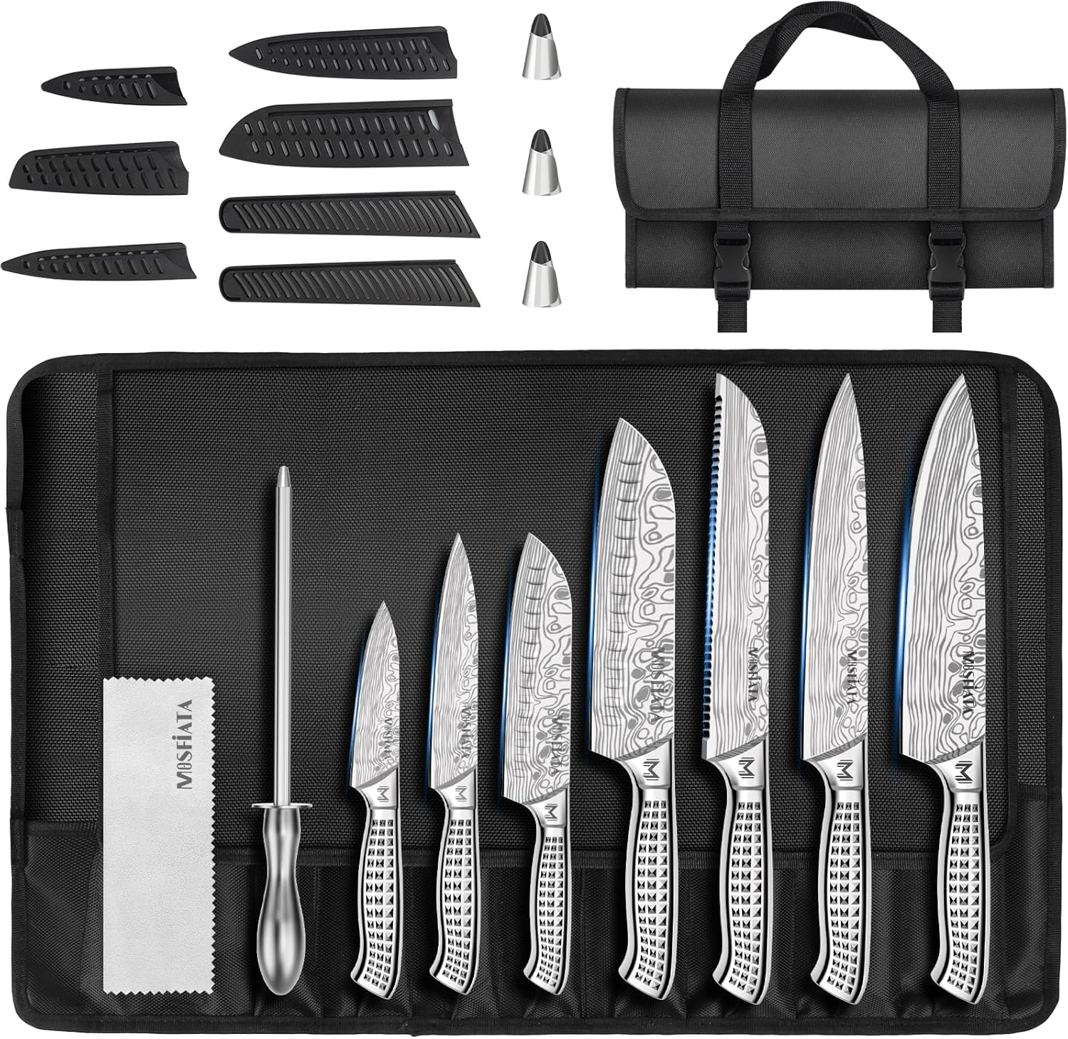Mosfiata Chef Knife Set (12PCS) image number 3