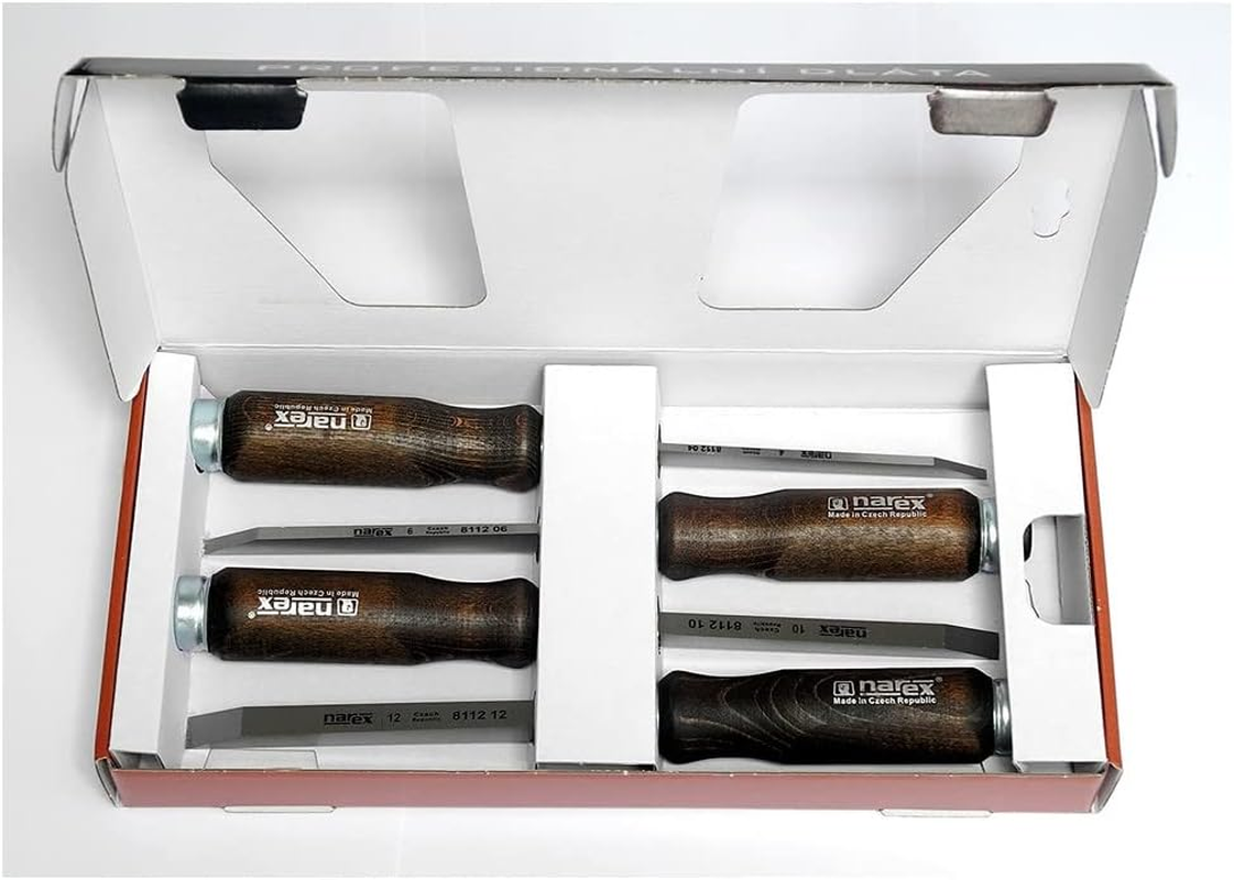 Narex 863600Chisel / Mortise Chisel Set - 4/6 / 10/12 Mm - for Mortises image number 5