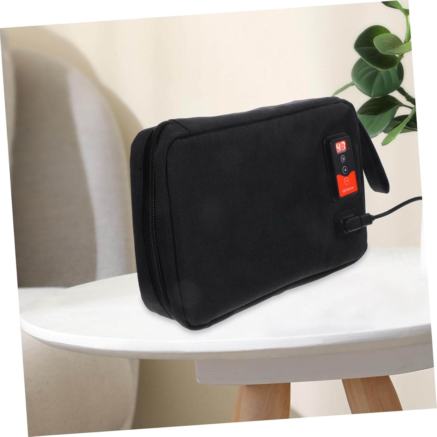 Yardenfun Wipe Warmer Heater Portable USB Wipe Heater with Adjustable Temperature for Home and Travel Keeps Warm and Moist for Neoprene Material image number 3