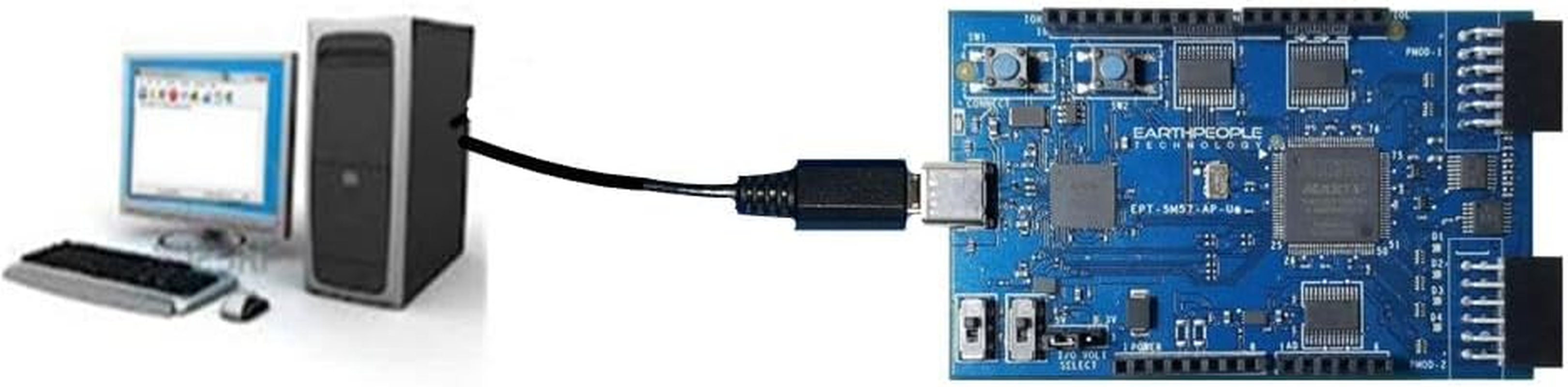 Intel/Altera MAX V CPLD Development Board - Unoprologic image number 1