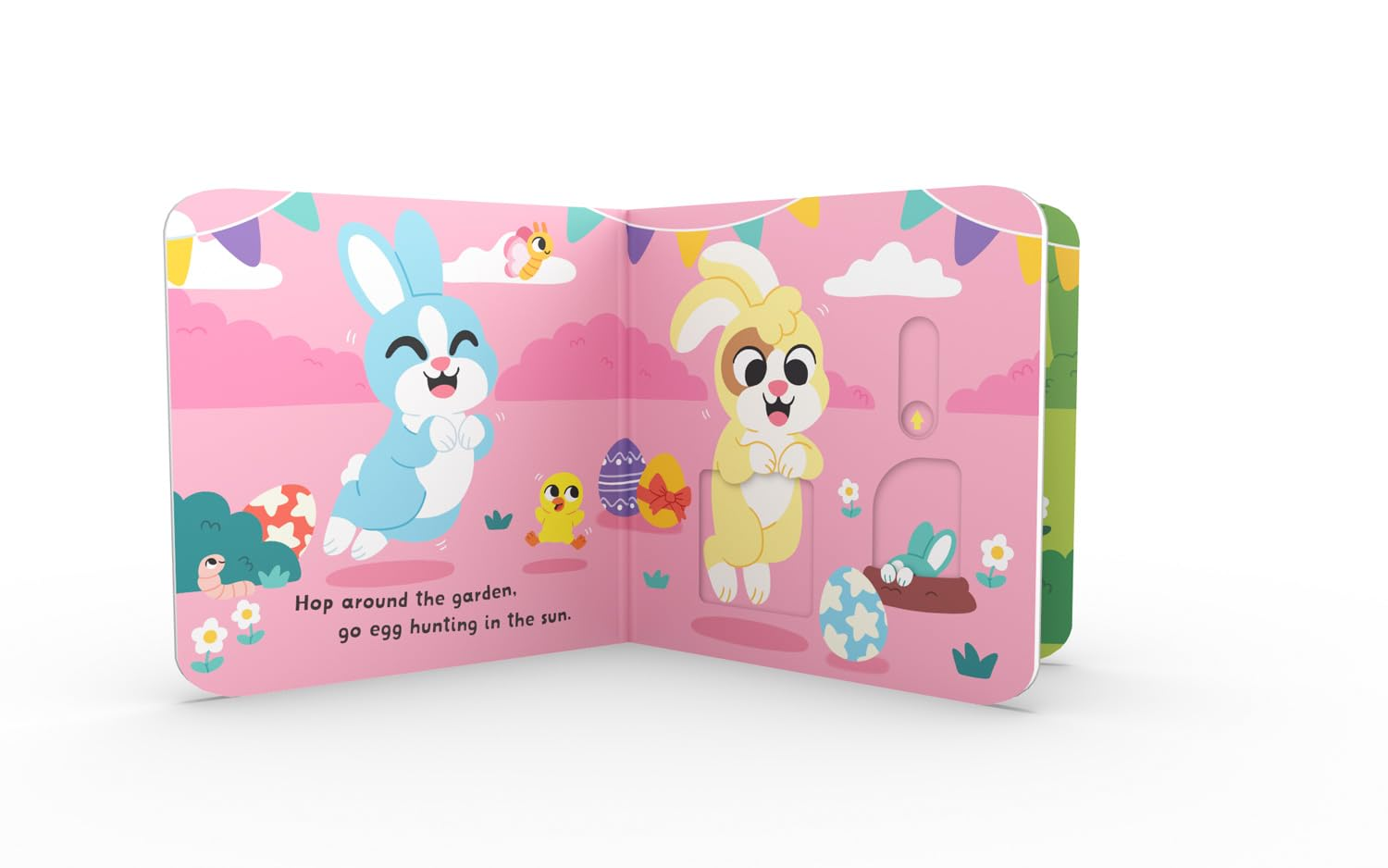 Easter Bunny'S Wobbly Bottom: a Fun-Filled New Interactive Novelty Board Book Series with Sliders to Wobble! image number 3