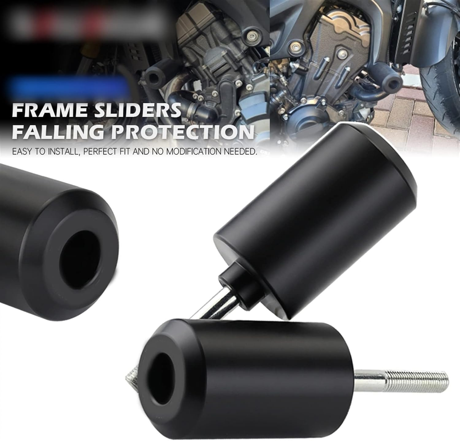 Frame Slider Crash Protector GSX-S 1000 Motorcycle Accessories Falling Protection Crash Pad for Suzuki GSXS 950 Katana 1000 2022 image number 1