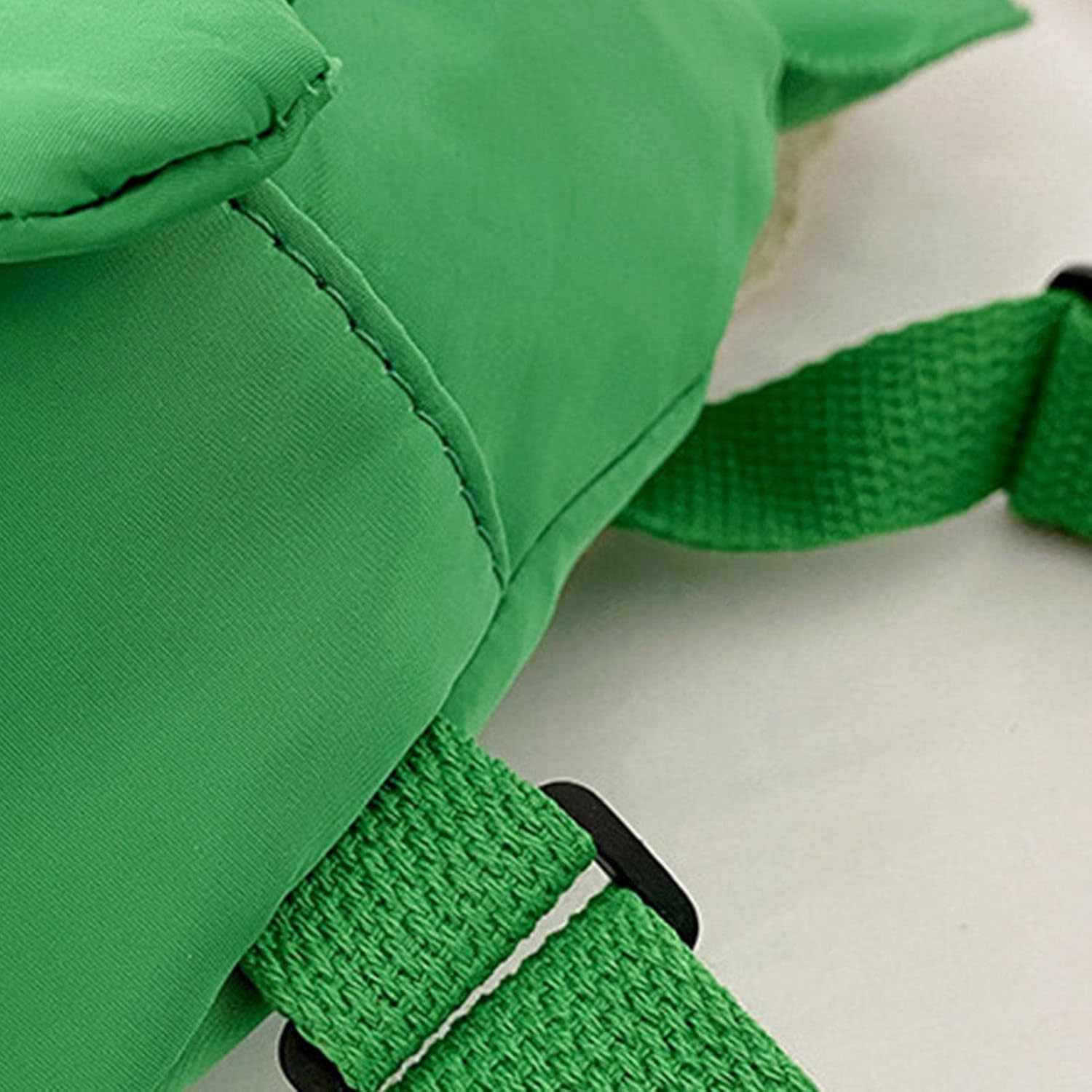 Backpack for Kids - Cute Dinosaur Cartoon Chest Bag | Water Proof Bag Back with Adjustable Strap for Kids Snacks Yyss - 3 Pcs Green image number 2