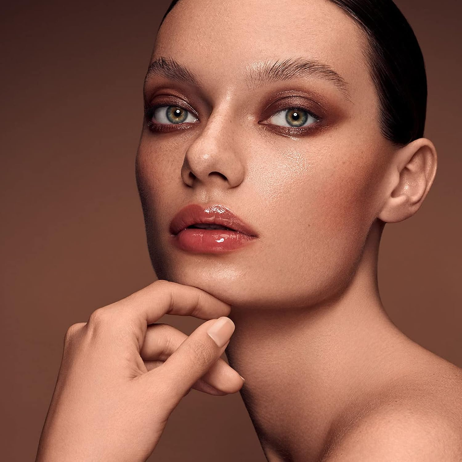 Boobeen Matte Eyeshadow Stick, Waterproof Eye Shadow Pencil Creamy, Long Lasting Eyeshadow Makeup, Rich Color for Dimensional Eye Makeup - 01 image number 6