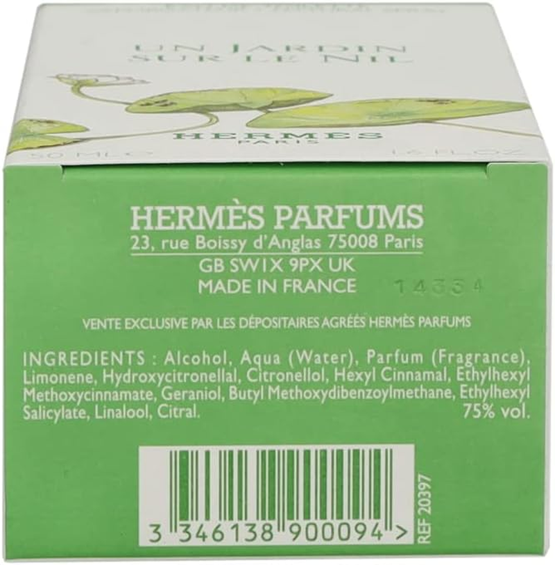 Hermes Un Jardin Sur Le Nil Eau De Toilette Spray 50Ml/1.7Oz image number 4