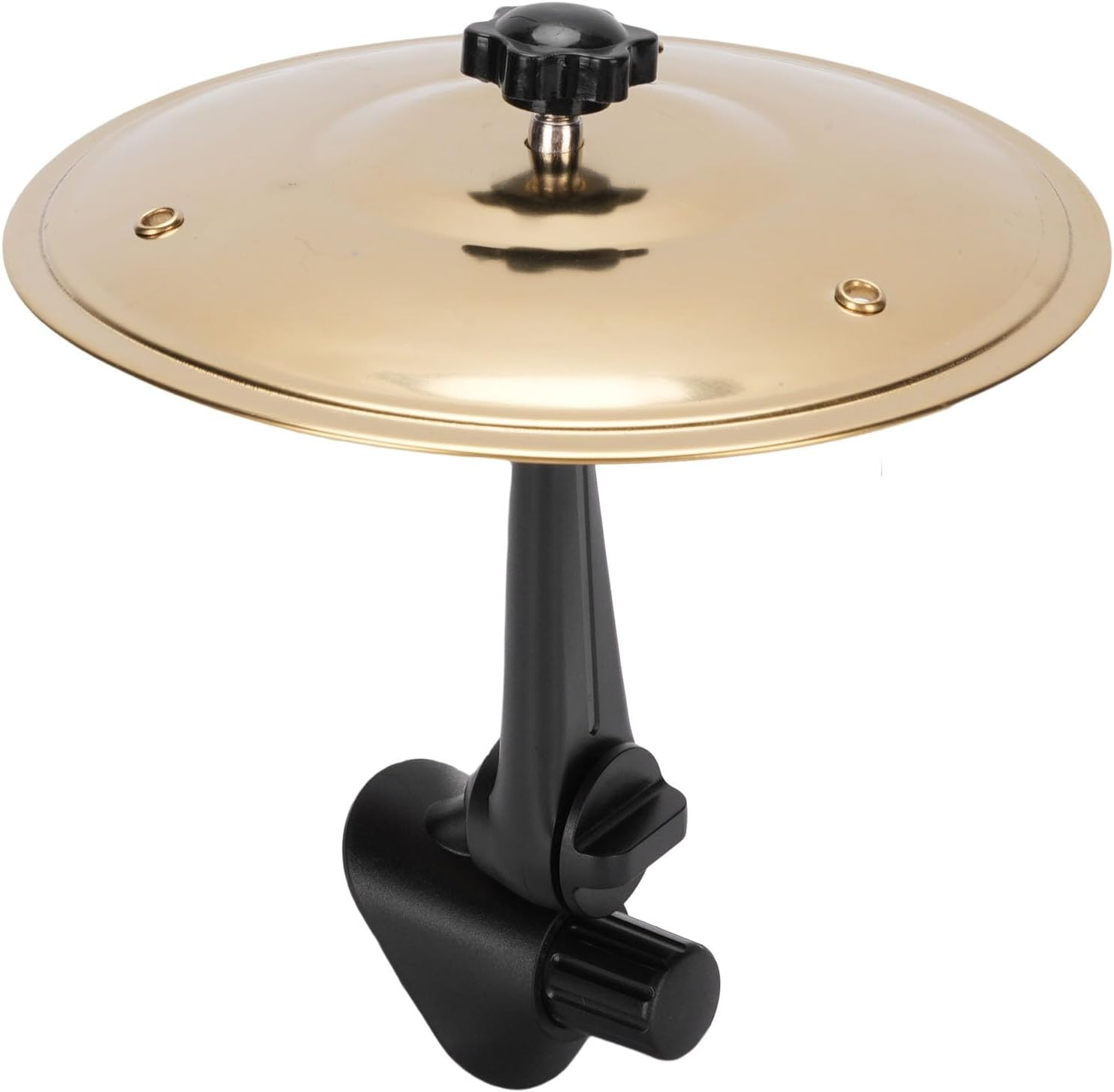 ASHATA Car Crash Cymbal, Car Cymbal Air Vent, Mini Drum Crash for Vent, Your Driving More Fun, Mini for Music Lovers, Air Dash Small Fun Practical Accessories (Golden)