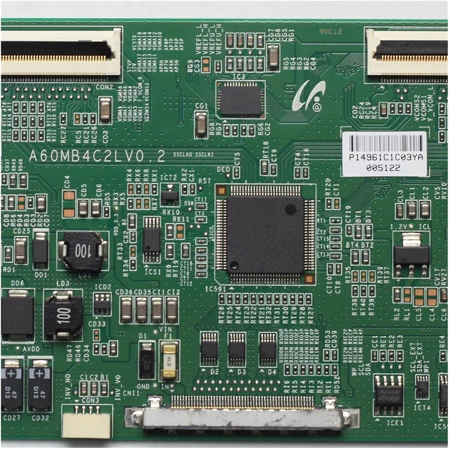 T Con Board A60MB4C2LV0.2 Electronic Circuit Logic Board A60MB4C2LV0.2 T-Rev T-Con TV Parts(40 Inch TV)