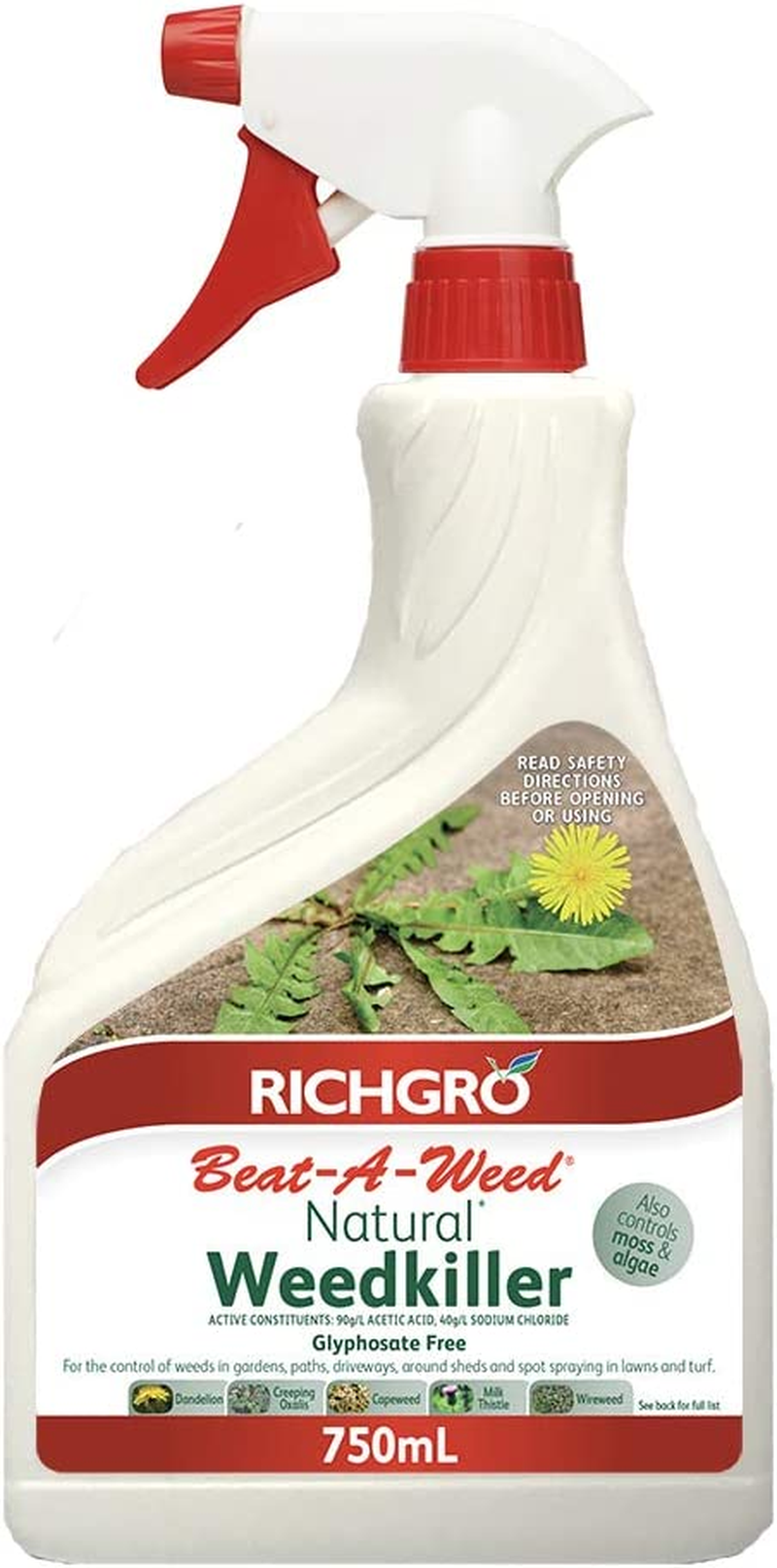 Richgro Ready to Use Beat-A-Weed Natural Weed Killer 750 Ml