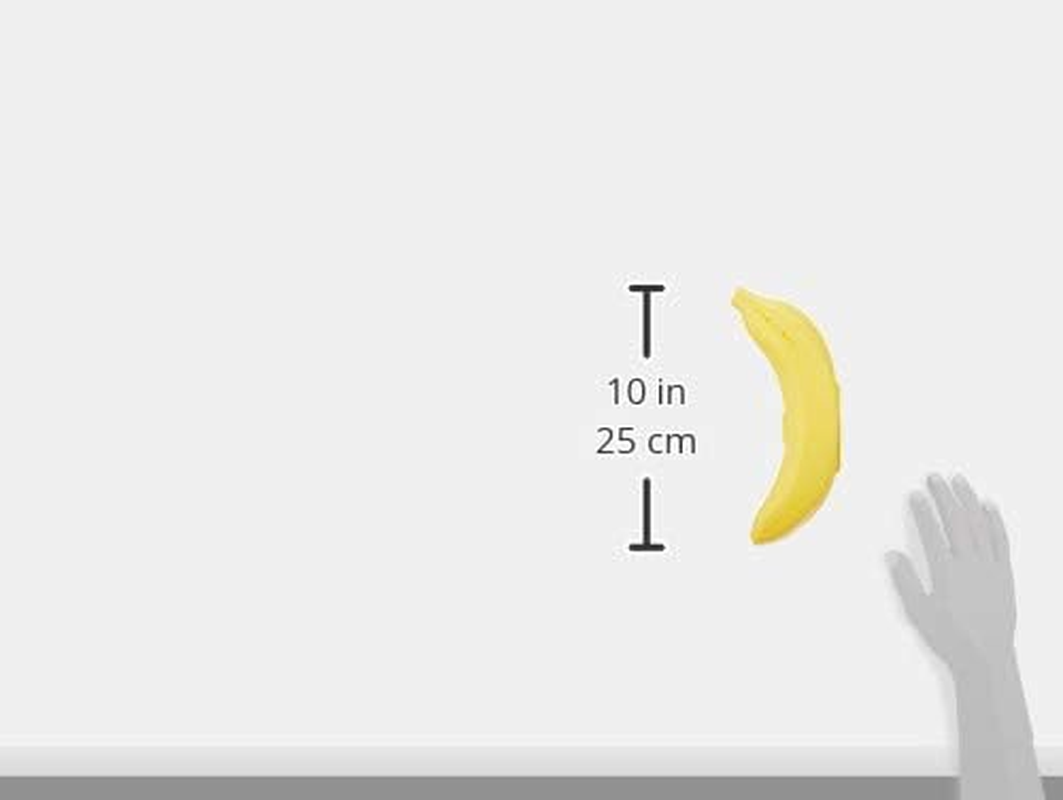 Fackelmann Banana Box of Plastic, Yellow, 26 X 6.5 X 5 Cm