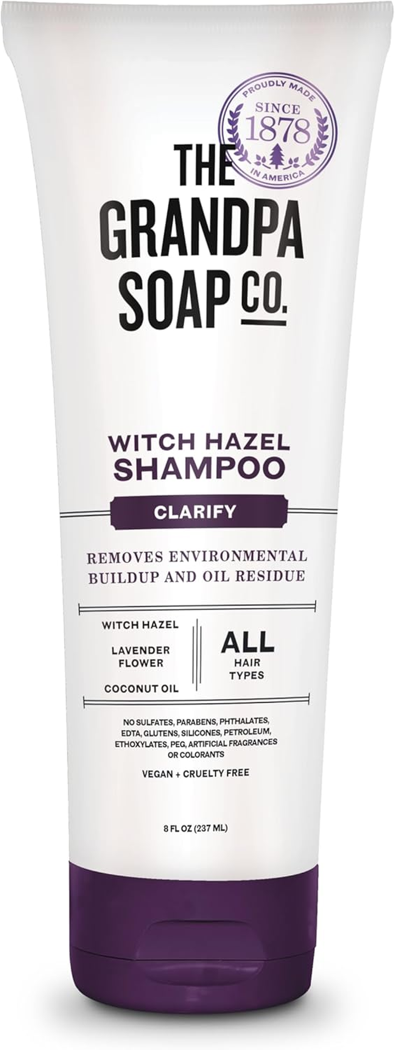 The Grandpa Soap Co. - Clarify Shampoo Witch Hazel - 8 Fl. Oz. image number 4