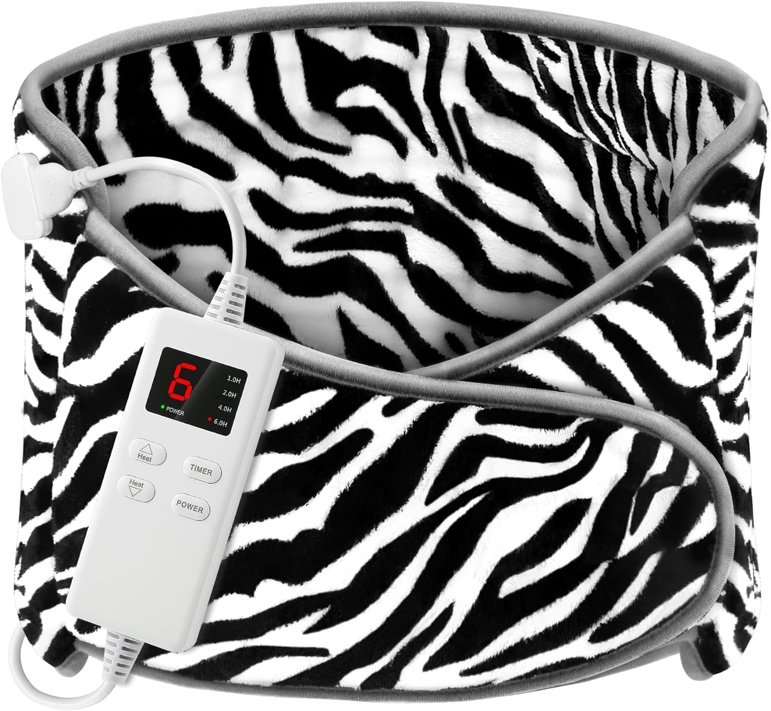 Sika Deer Heating Pads for Back Pain and Cramps Relief 49"X12" Large Menstrual Heating Pad for Period, Upgraded 4 Timer Auto off & 6 Heat Level Electric Heat Pad for Abdominal Neck Shoulder Pain Relief.