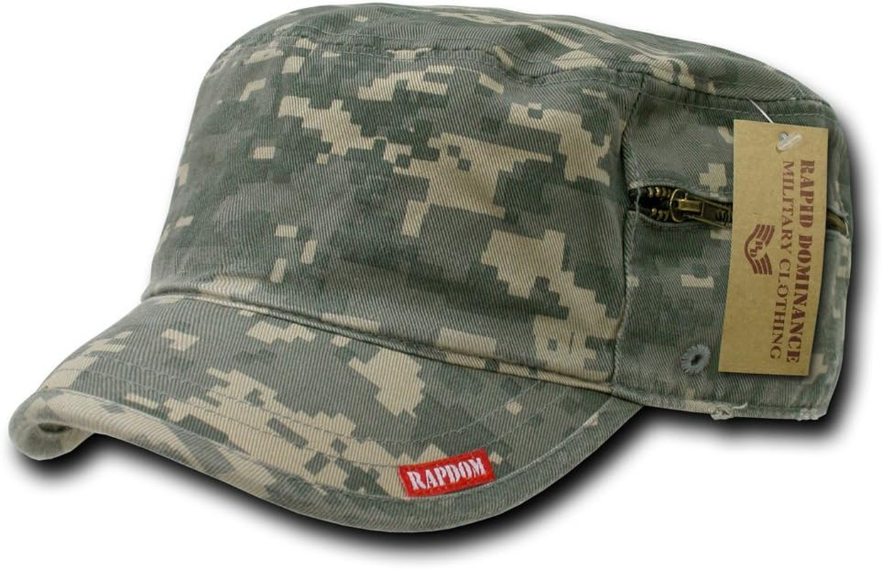Rapiddominance Adjustable Patrol Cap with Zipper image number 3