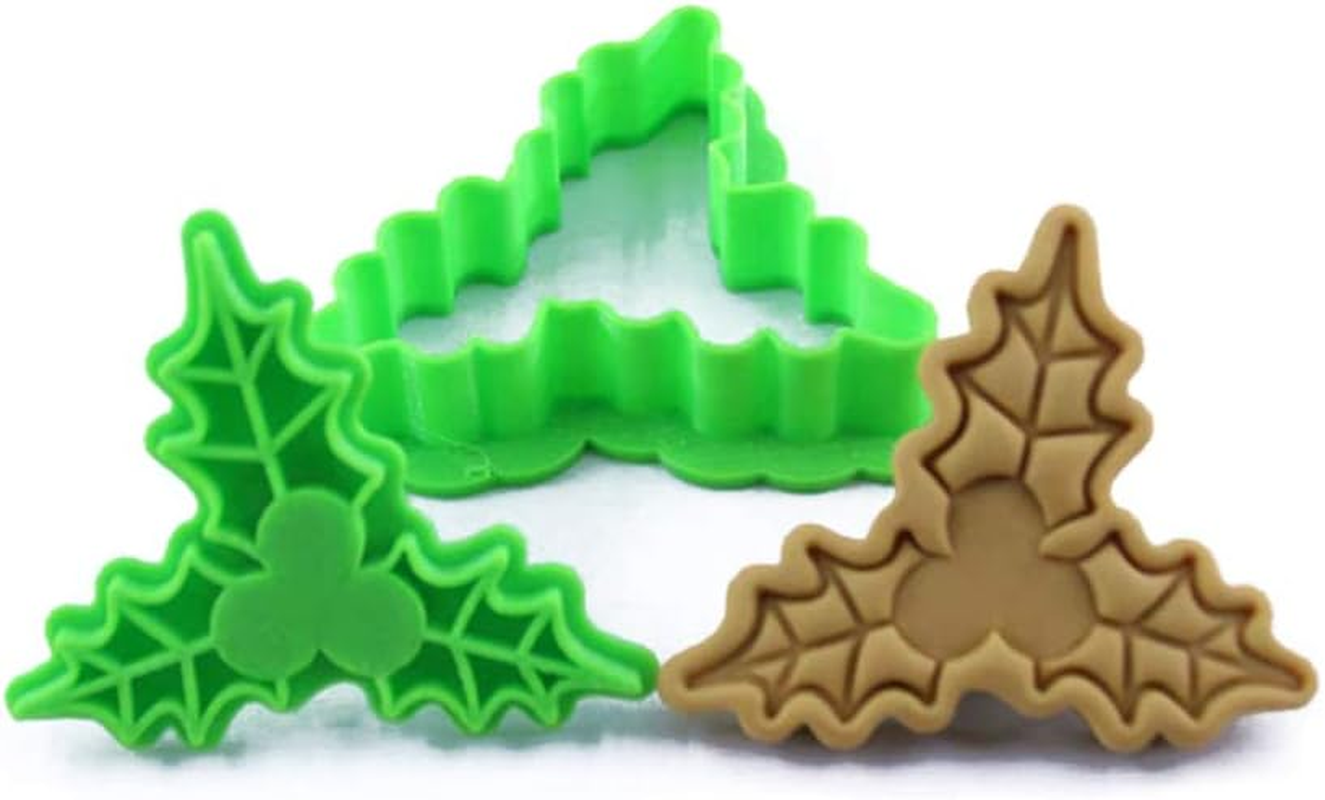 Christmas Santa Claus Shape 3D Biscuit Cookie Cutters Mold Pressable Biscuit Cookie Stamped Embossed Kitchen Baking Pastry Bakeware Tool-17 image number 1