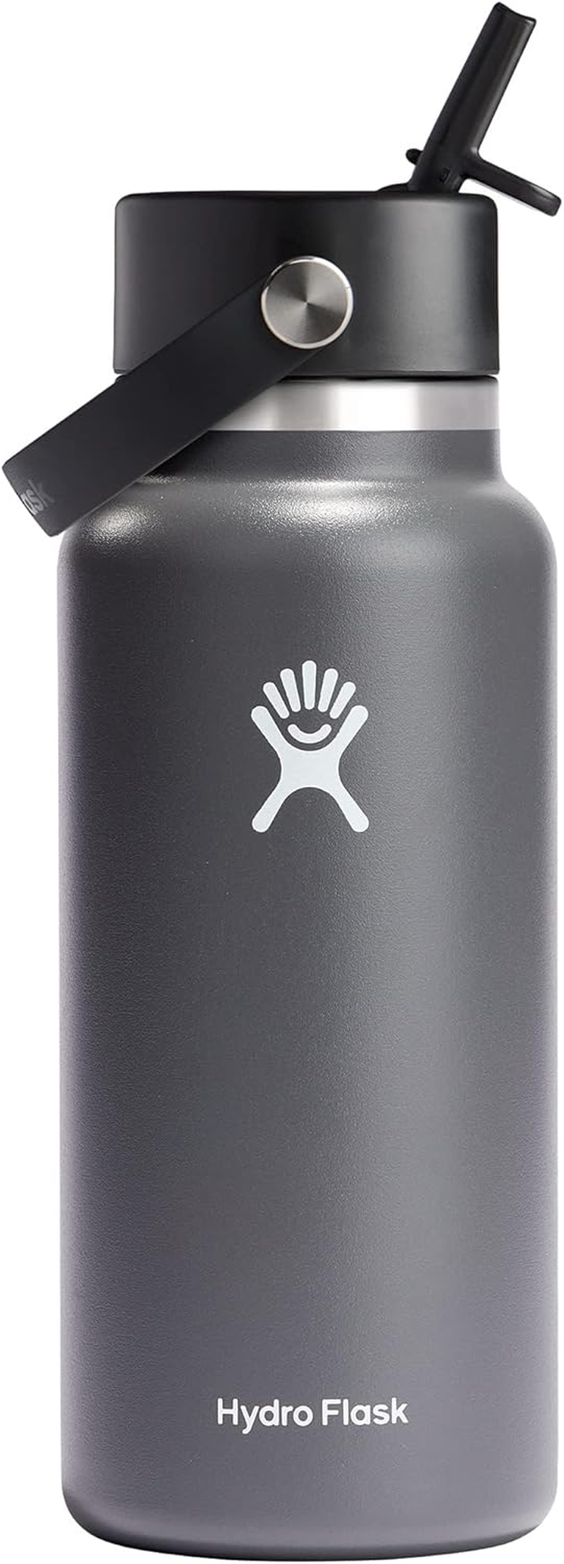 Hydro Flask Wide Flex Straw Cap Dew 32 Oz - Black image number 2