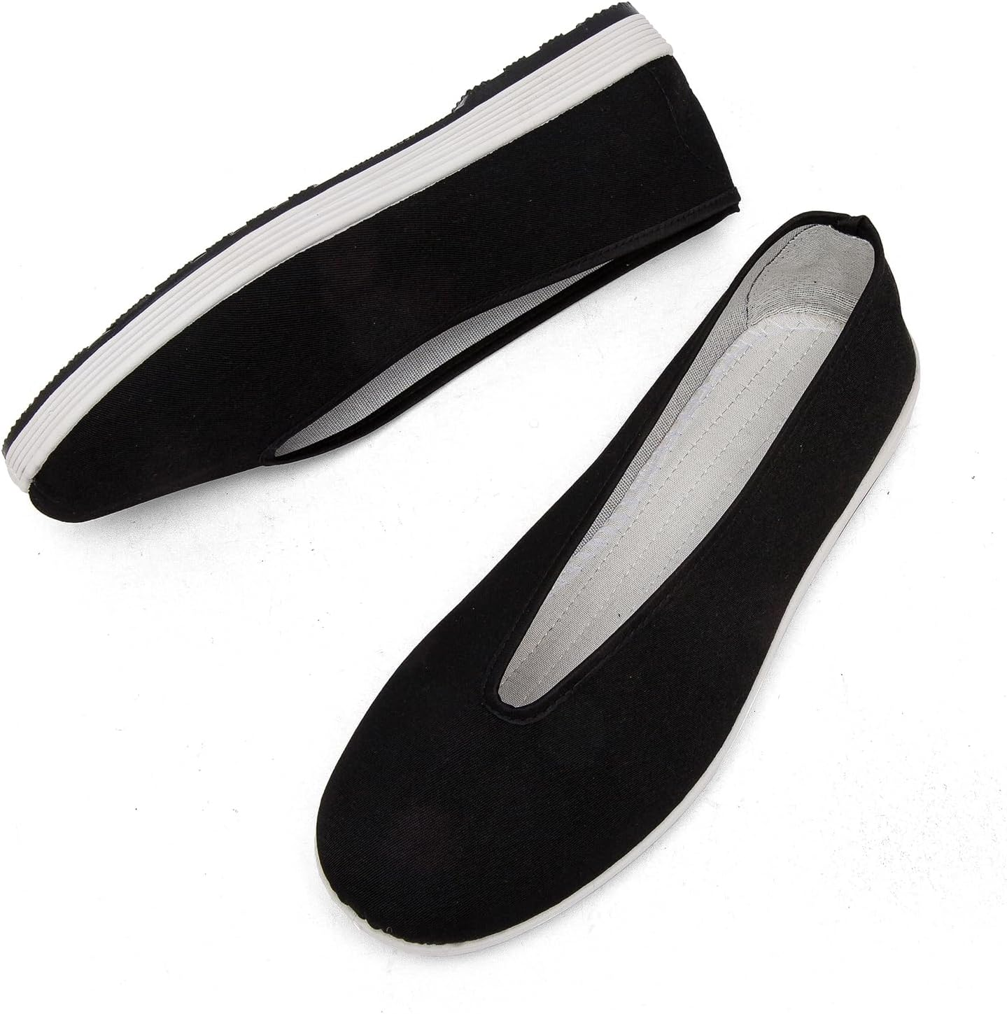Kung Fu & Tai Chi Shoes - Comfortable, Slip-On, Anti-Skid, Lightweight Men'S Traditional Cloth Shoes,Indoor Slippers image number 3