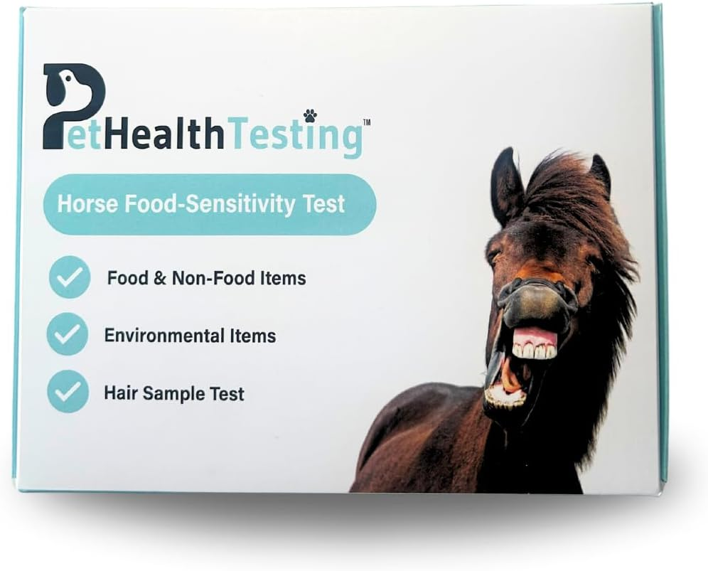 Pet Health Testing - Horse Sensitivity Test Kit | Easy to Use | Non-Invasive Fur Sample | 300 Item Test | Personalised Results Report in 3 Days | AUS Based Testing image number 1