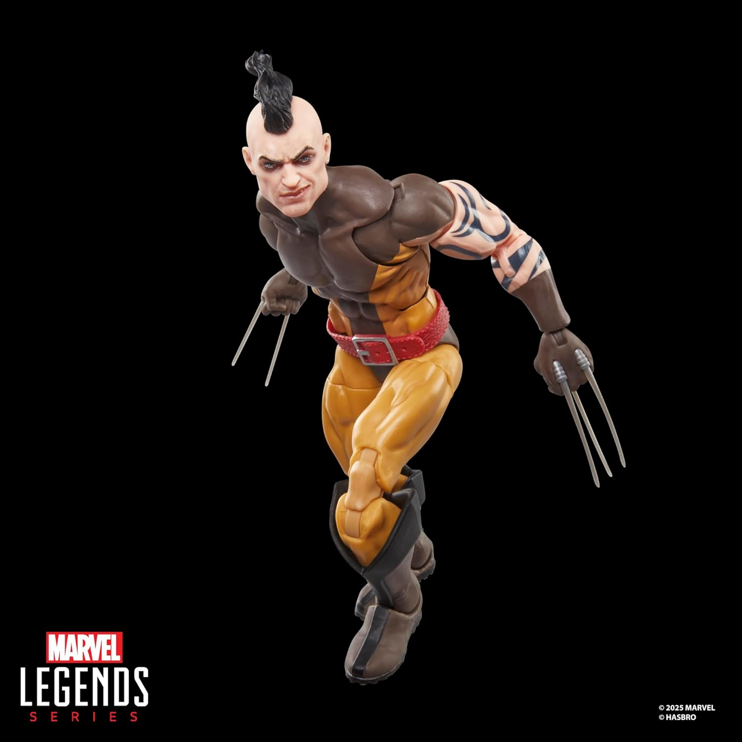 Marvel Legends Series Daken (Wolverine), Dark Avengers #1 (2009) Comics-Inspired Collectible 6-Inch Scale Action Figure with Character-Sized Comic Accessory image number 5