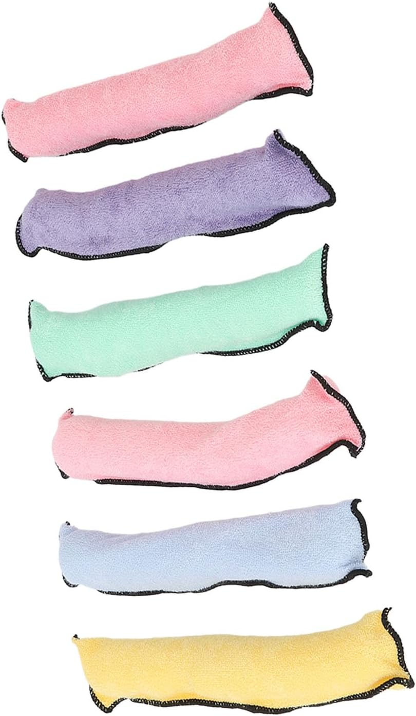 Heat-Free Hair Rollers, Pack of 6, Portable Sponge Curlers, Lightweight, No Heat, Curlers for Women and Girls, Heat-Free Curls for All Hair Types image number 5