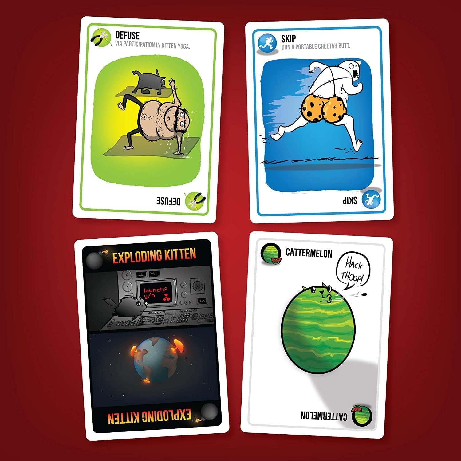 Exploding Kittens Card Game - Family-Friendly Party Games - Card Games for Adults, Teens & Kids