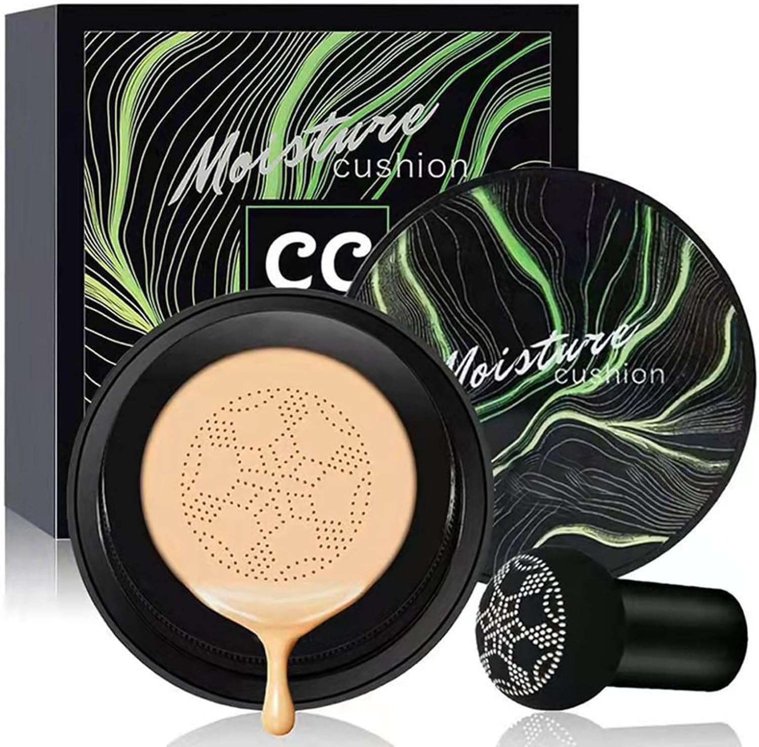 CC Cream Air Cushion Foundation Air Cushion CC Cream Air Cushion CC Cream for Natural Nude Makeup, Moisturising, Brightening Concealer Foundation