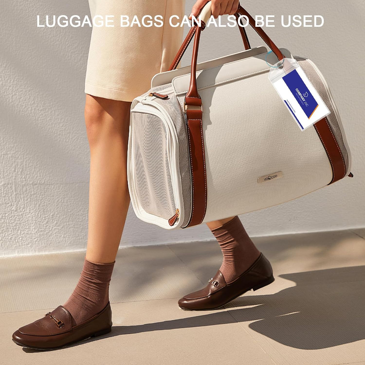 8 Pcs Cruise Luggage Tags Holders, Luggage Tags Ship Route Essentials Waterpoof, Durable Tag Protectors, Fit Travel Accessories Compatible with Most Cruise Lines image number 1