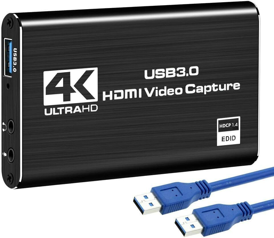 Tootoo 4K Video Capture Card 1080P 60Fps HD Camera Recording HDMI to USB 3.0 Live Game Streaming for Windows 7, 8, 10, Mac OS X 10.9 or Above, Linux image number 3