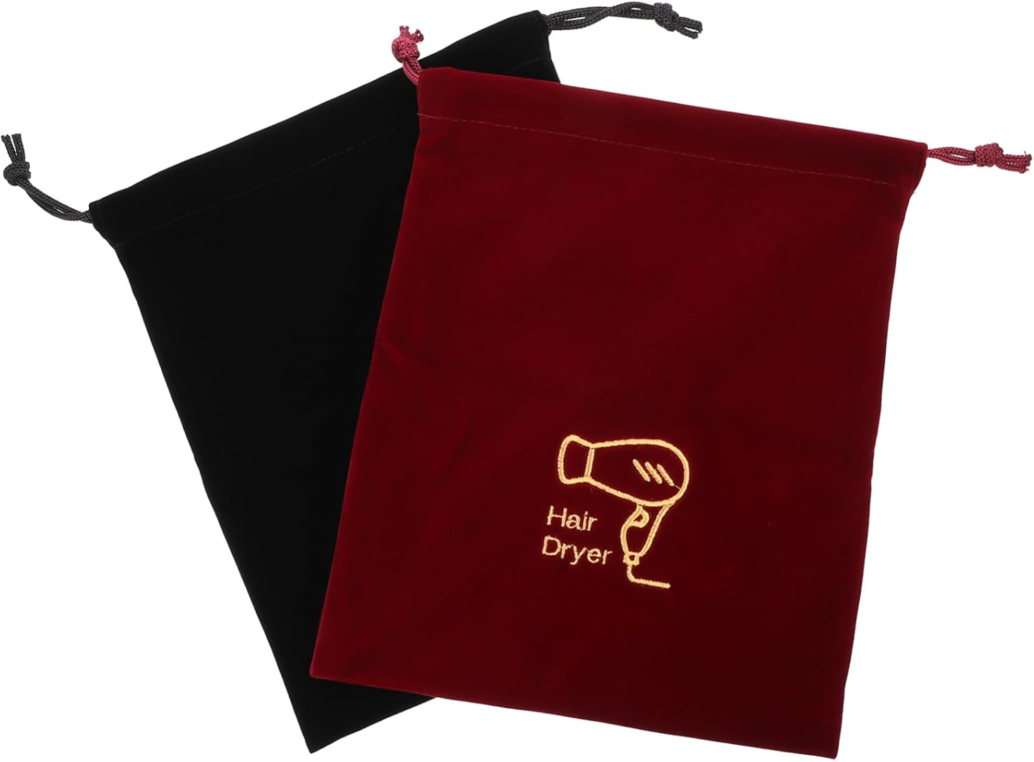 SOESFOUFU 6Pcs Hair Dryer Bag Storage Organizer Drawstring Bag for Home Hotel Guest image number 2