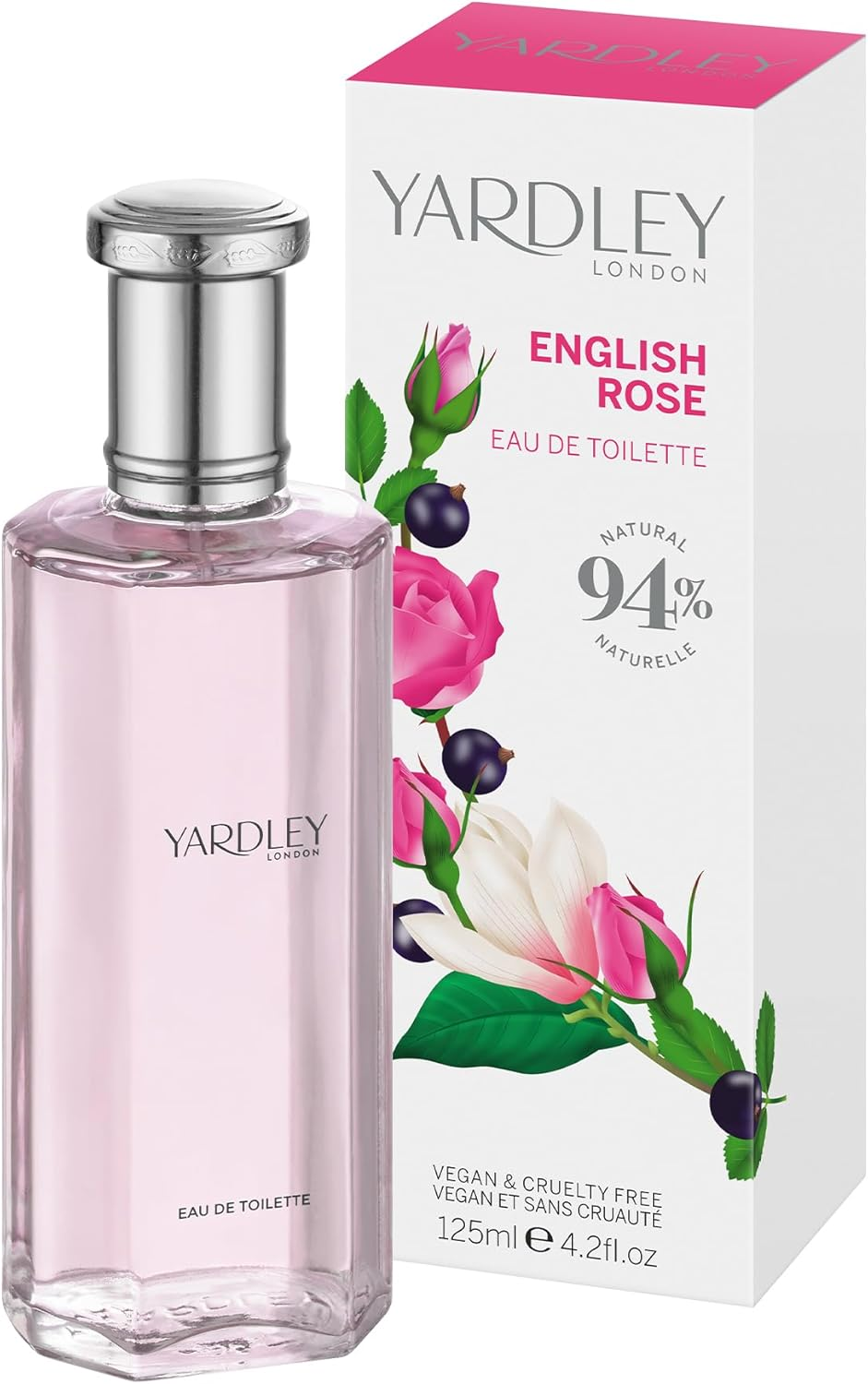 Yardley London English Rose Eau De Toilette, 125Ml