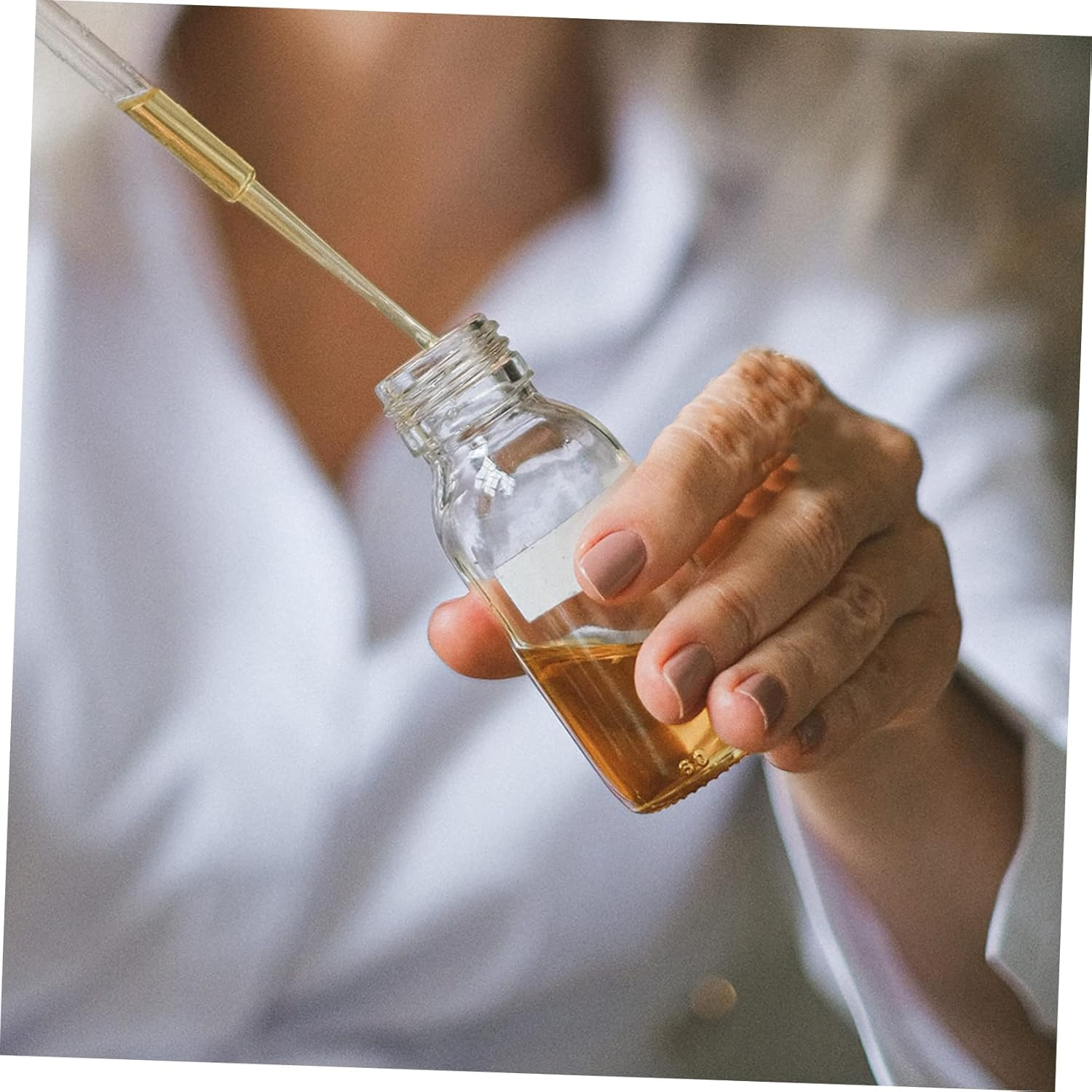 STOBAZA 15Pcs Essential Oil Vials Glass Bottles Perfume Bottle for Travel Multipurpose Small for Makeup image number 3