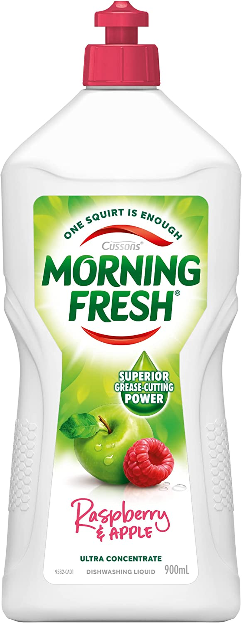 Morning Fresh Raspberry & Apple Dishwashing Liquid, 900 Milliliters image number 2