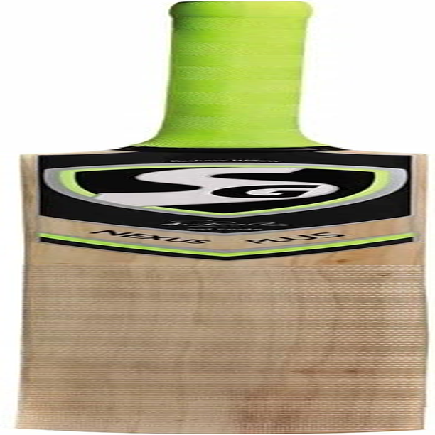 SG Nexus plus Cricket Bat for Mens and Boys (Beige, Size -4) | Material: Kashmir Willow | Lightweight | Free Cover | Ready to Play | for Intermediate Player | Ideal for Leather Ball image number 4