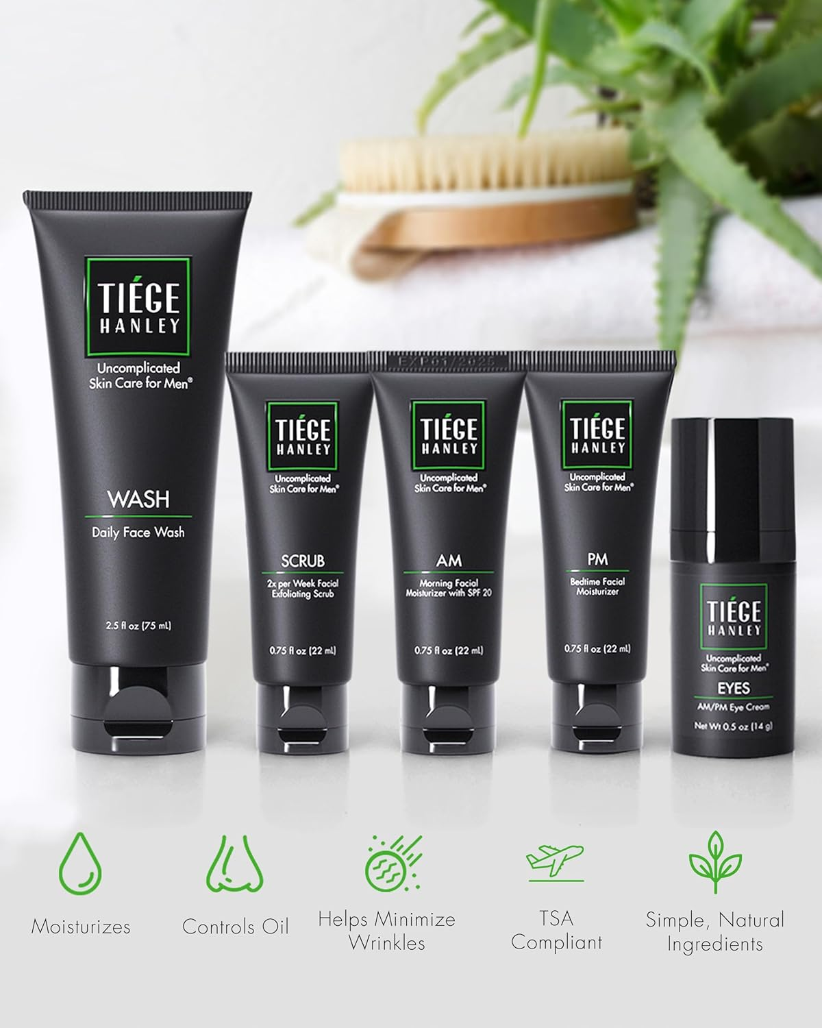 (Level 2) - Tiege Hanley Men'S Skin Care System - Level 2