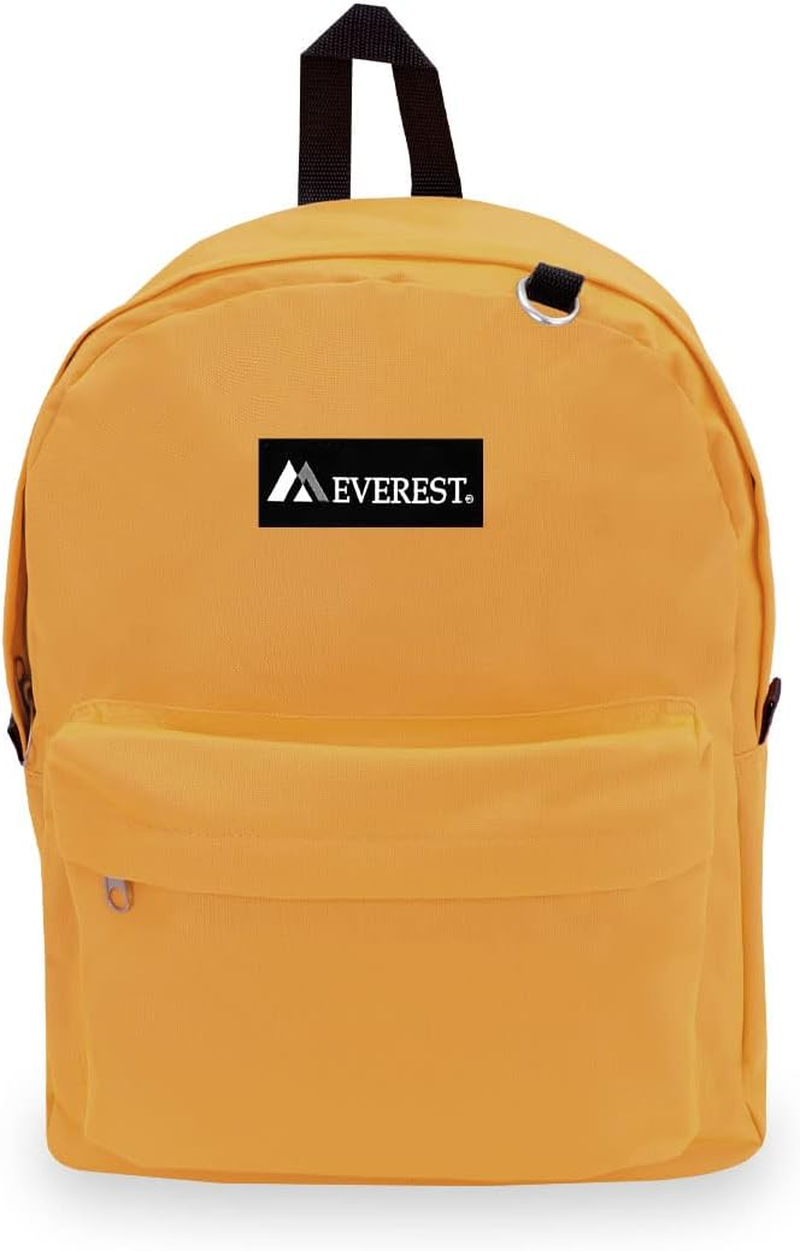 Everest Classic Backpack, Yellow, One Size image number 6