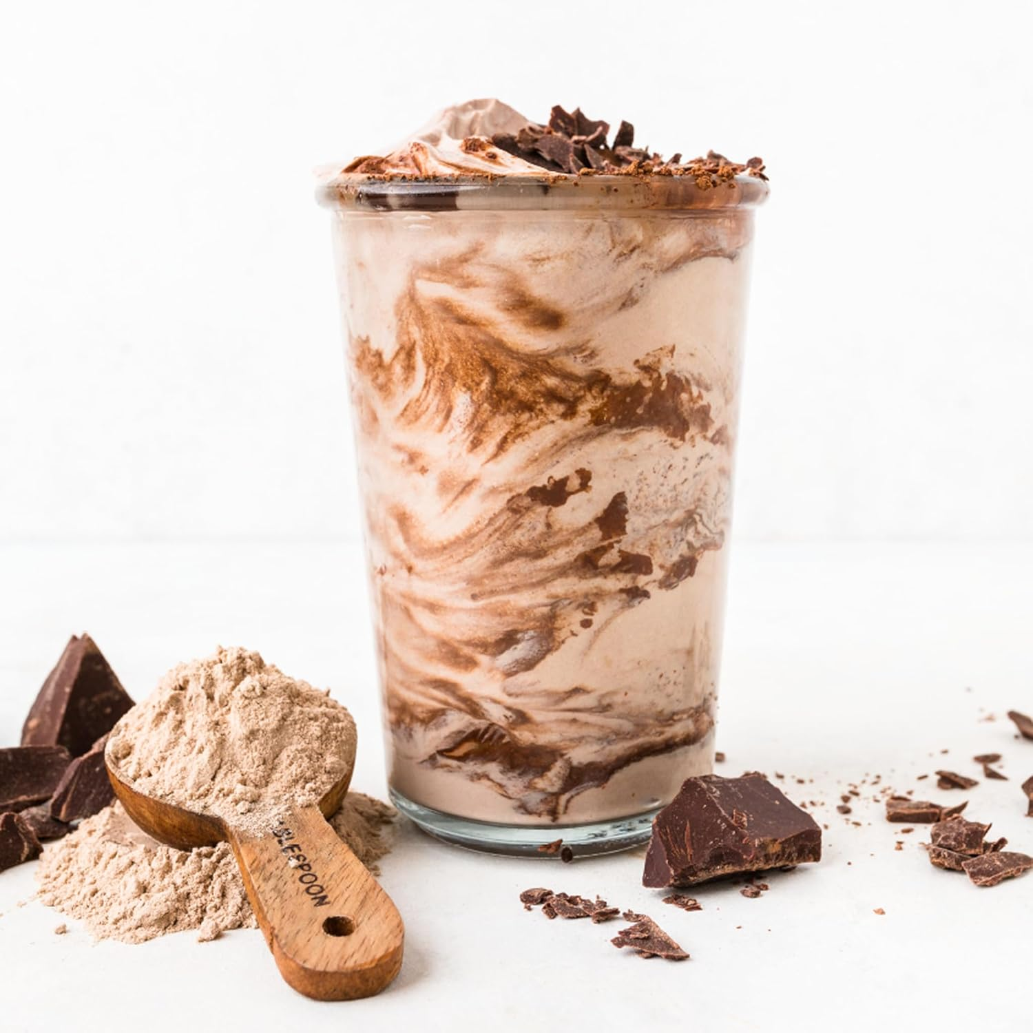 Amazonia Raw Protein Slim & Tone Triple Chocolate - Organic Low-Carb Plant-Based Protein Powder with 21G Vegan Protein, Gluten-Free, Low FODMAP, Fermented for Easy Digestion, Rich in Iron & Zinc, 1Kg image number 1