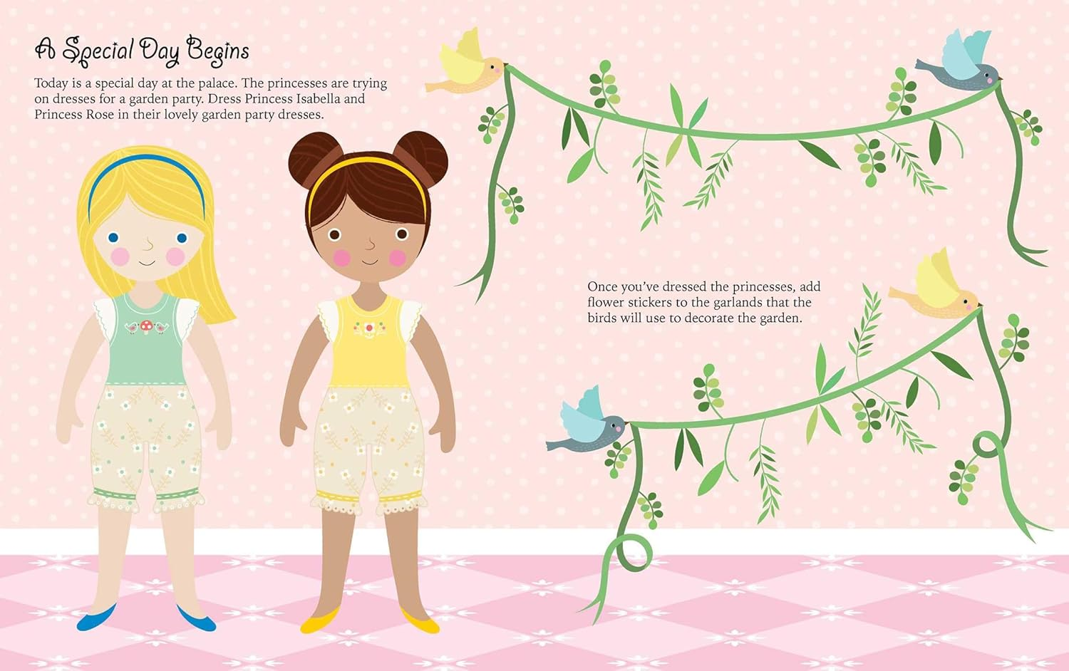 Princesses: Dress-Up Sticker Book: Activity Book image number 4