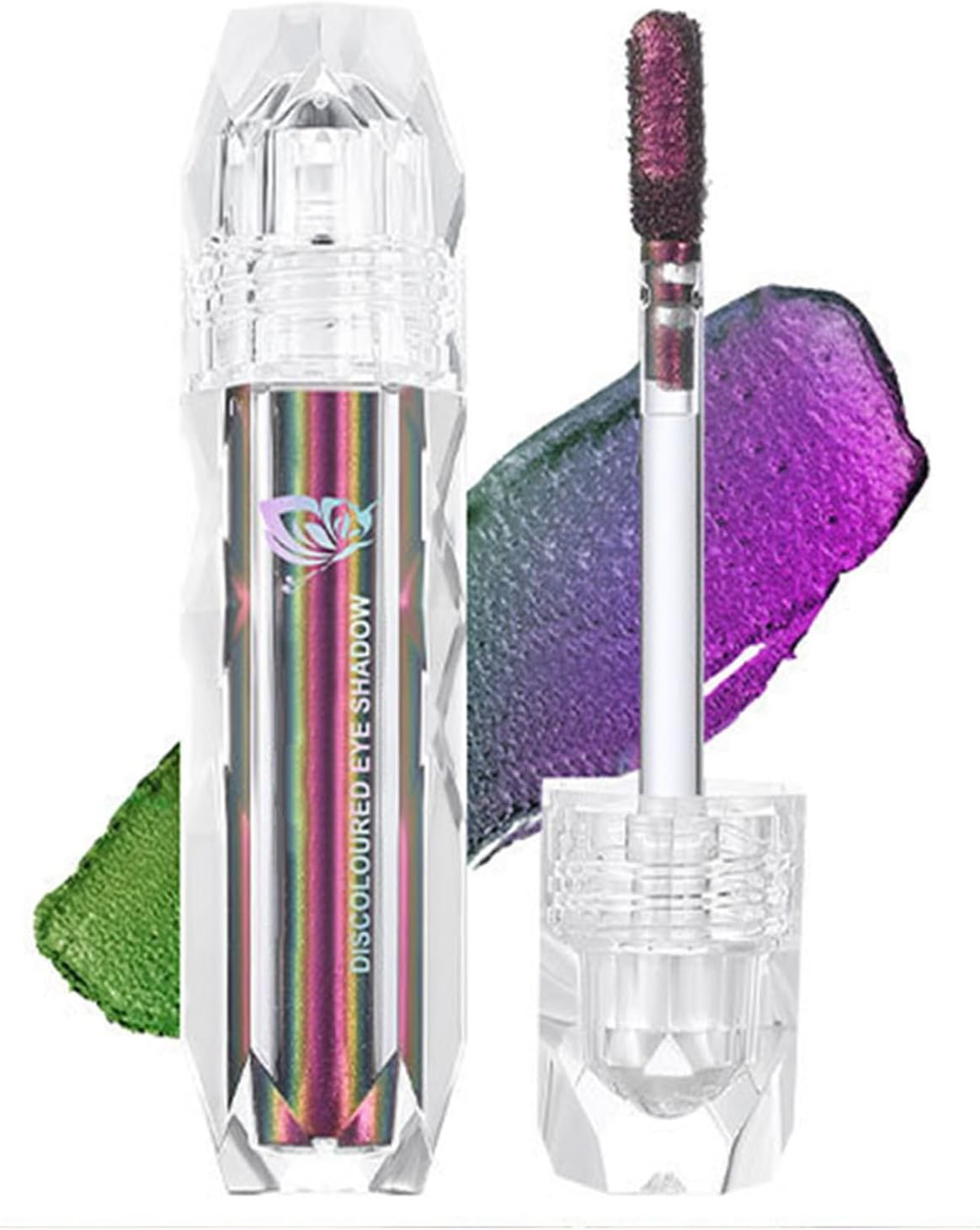 Iiniim Chameleon Color Shift Liquid Eyeshadow Pearl Metallic Shimmer Glitter Eyeshadow Makeup Waterproof Smudge Proof for Women Type I One Size image number 1