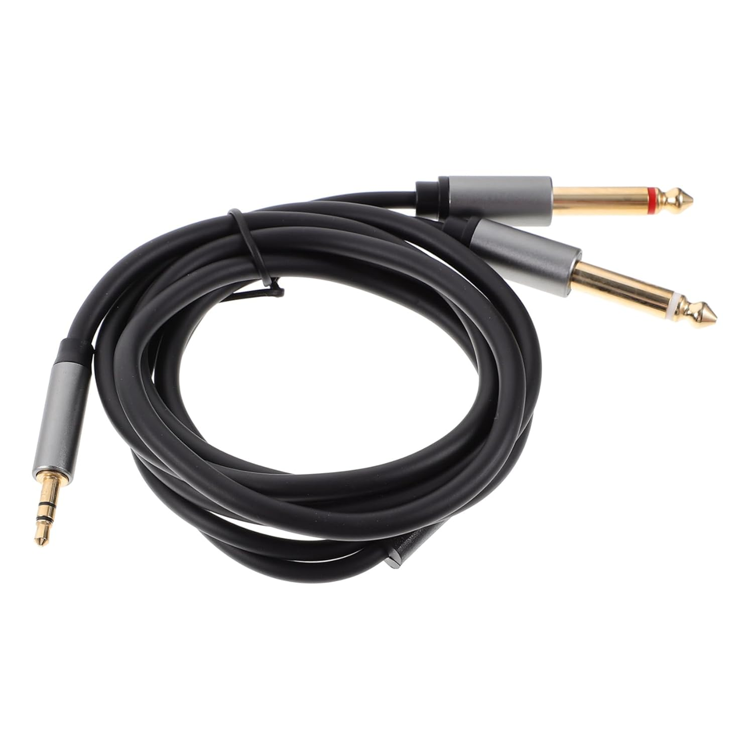 CONGARTENO 3.5Mm to 6.5Mm Audio Cable Stereo Splitter for Computer Laptop and Home Audio Systems