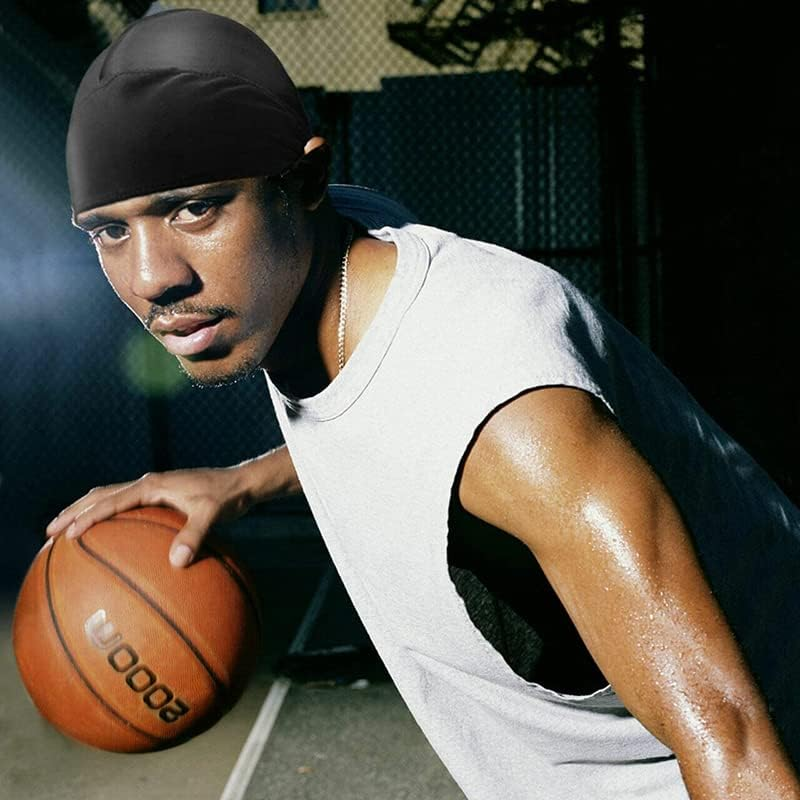 AIMALL Velvet Durag Silky Hat Cap Men Women Premium Designer Doo Rag Wave Silk Headwear-Silky Wave Cap with Premium Comfort