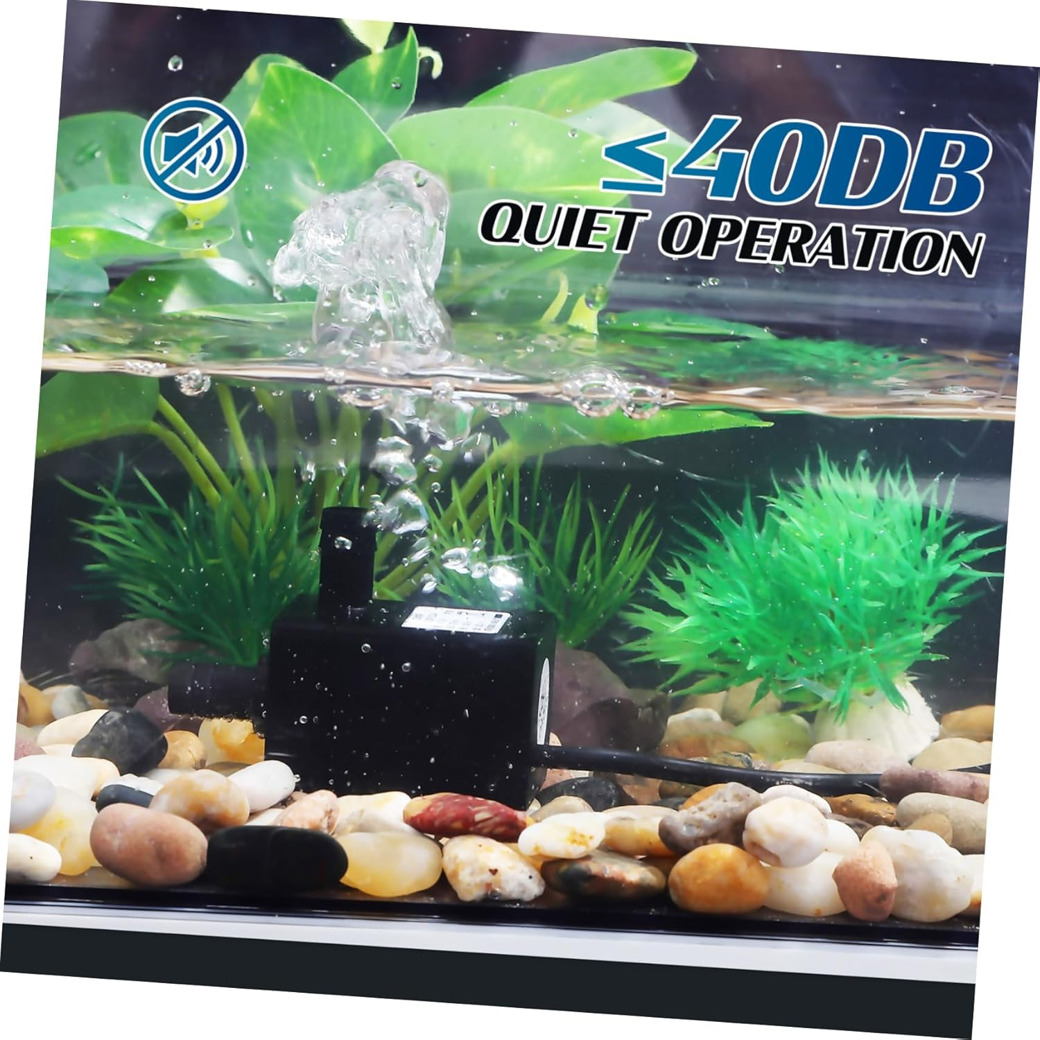 SUPVOX 5Pcs Mini Submersible Water Pump USB Powered for Cat Water Fountain Aquarium Fish Tank image number 3