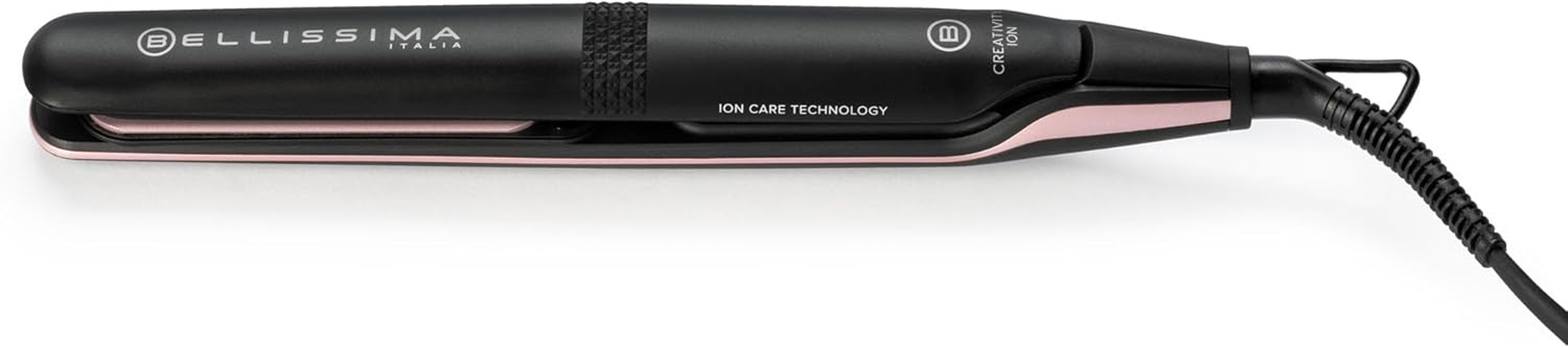 Bellissima Creativity Ion, Straighteners, Straight or Wavy Hair, Ionizer, Ceramic Coating and Diamond Particles, Keratin, Flexible Plates, 5 Temperatures 150/230&deg;C with Memory Function image number 1