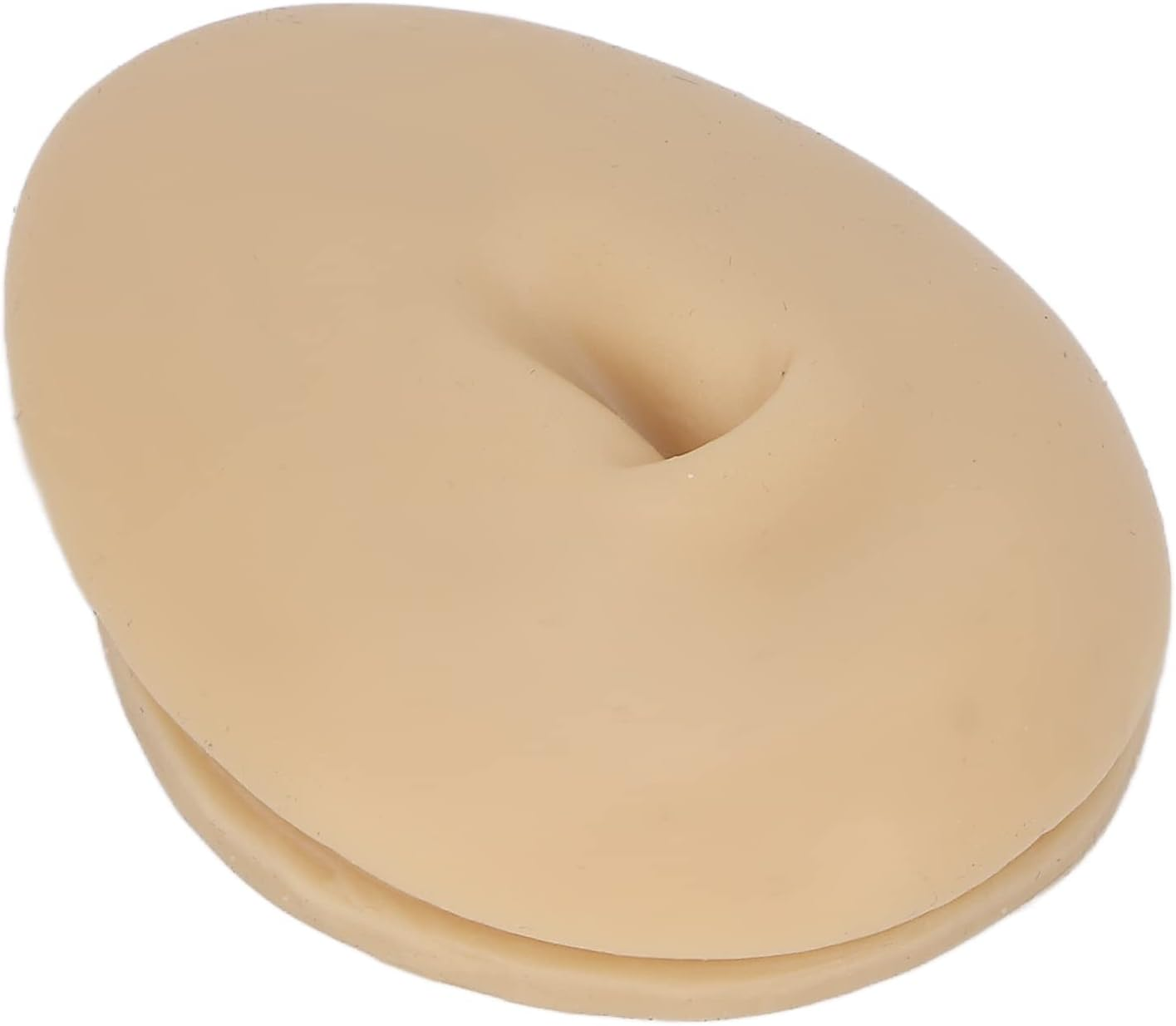Silicone Navel Model Display Human Belly Model for Piercing Practice, Silicone Flexible Model Body Part Displays for Human Model Simulation for Jewelry Display Teaching Tool image number 1
