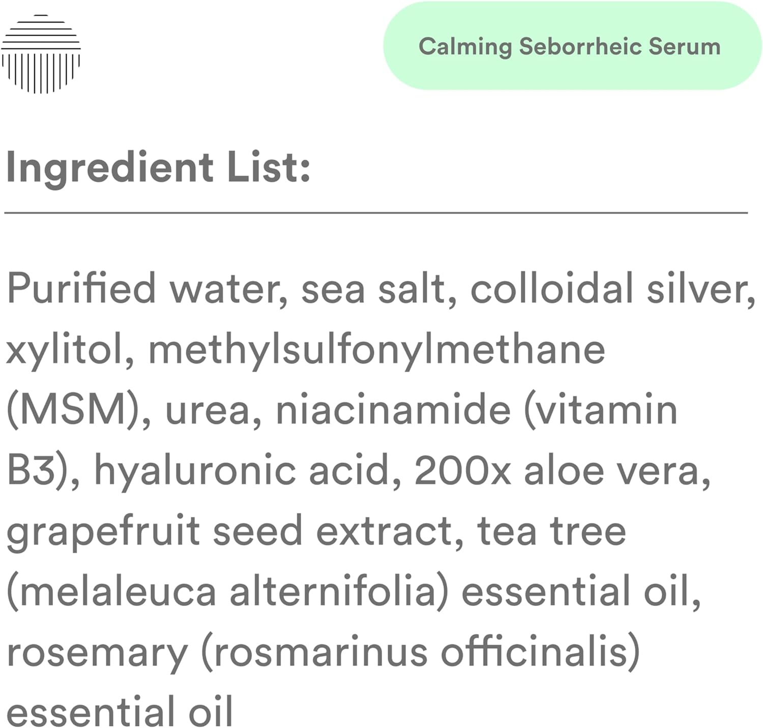 Dermazen Calming Seborrheic Serum, Dermatologist Recommended, Topical Serum for Hair, Face, and Body (4Oz) image number 1