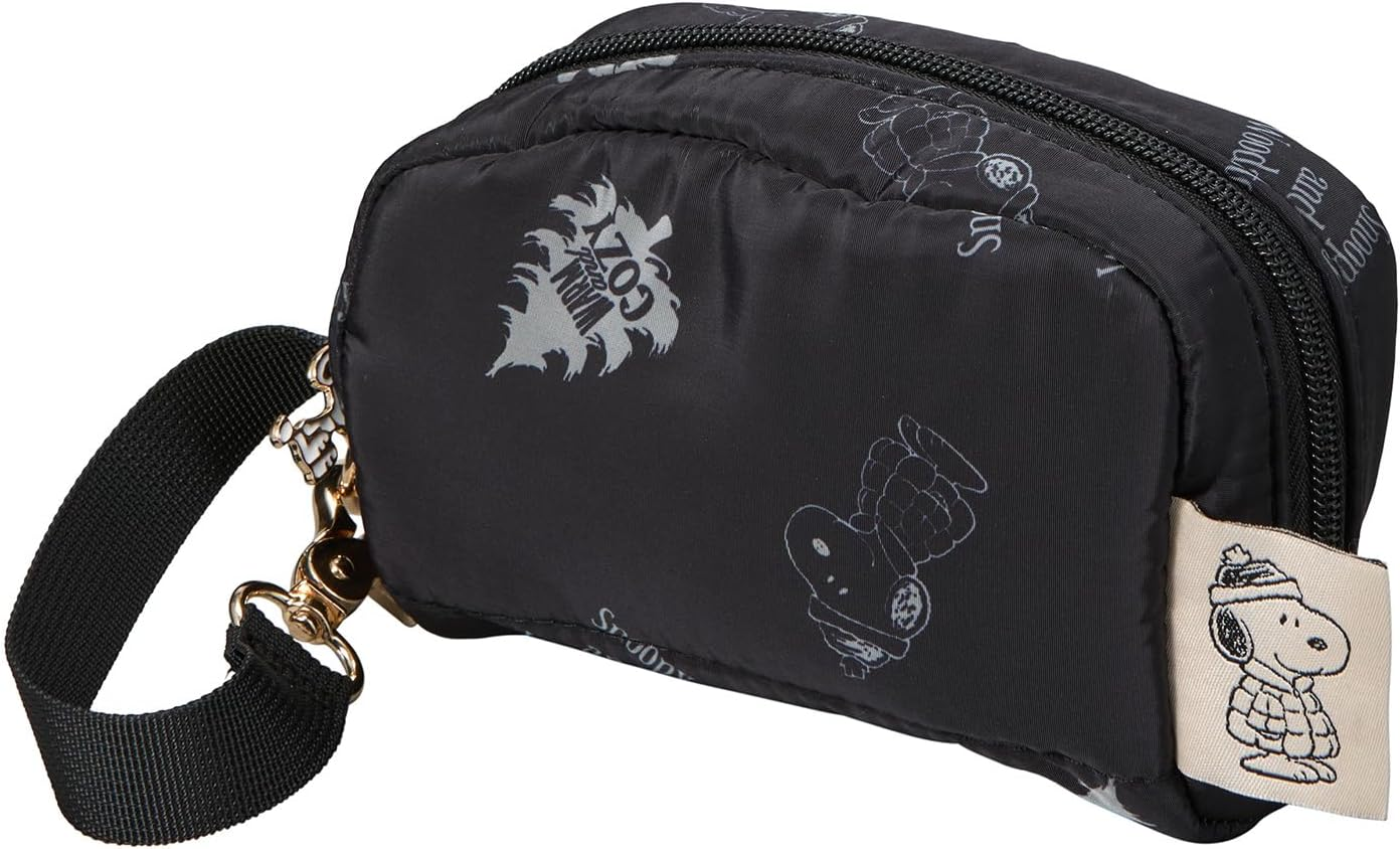 Shifree Peanuts Snoopy Pouch, Accessory Case, Cosmetic Pouch, Travel Pouch